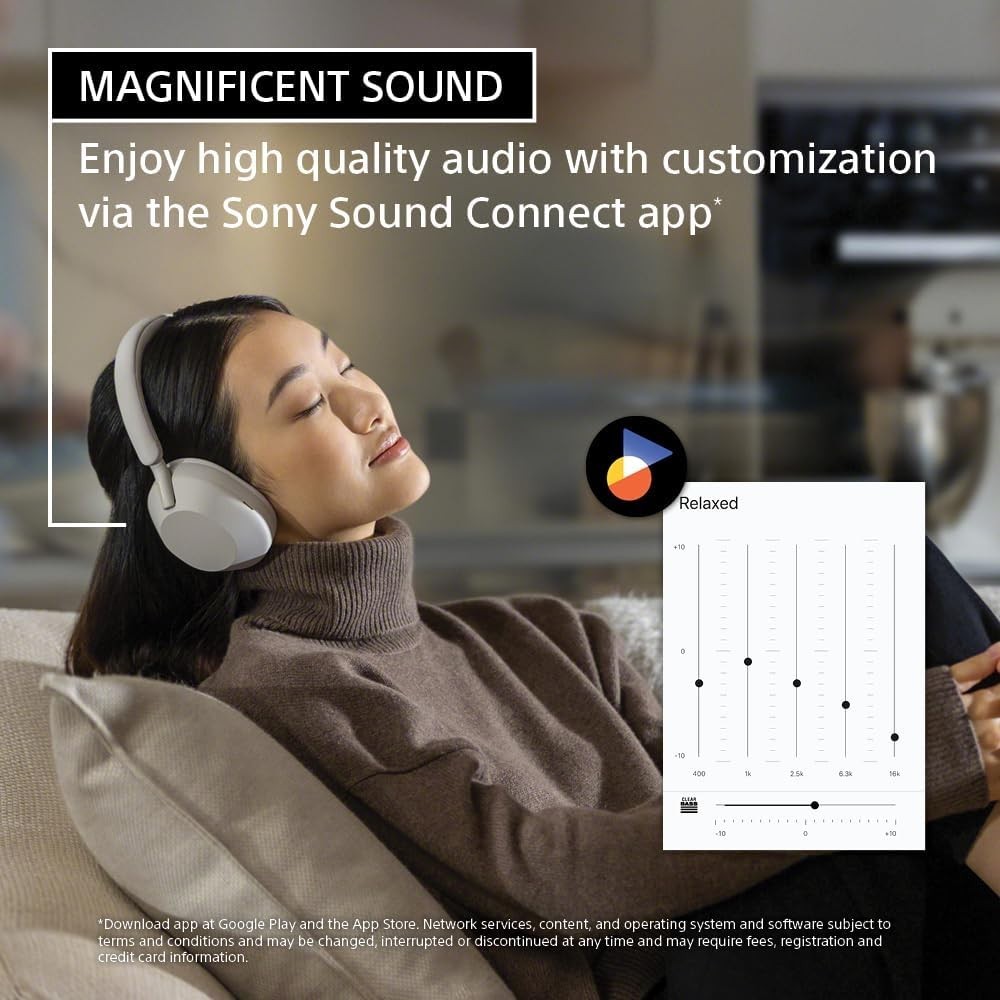 Sony WH-1000XM5SA Wireless Active Noise-Cancellation Bluetooth Headphones -Black