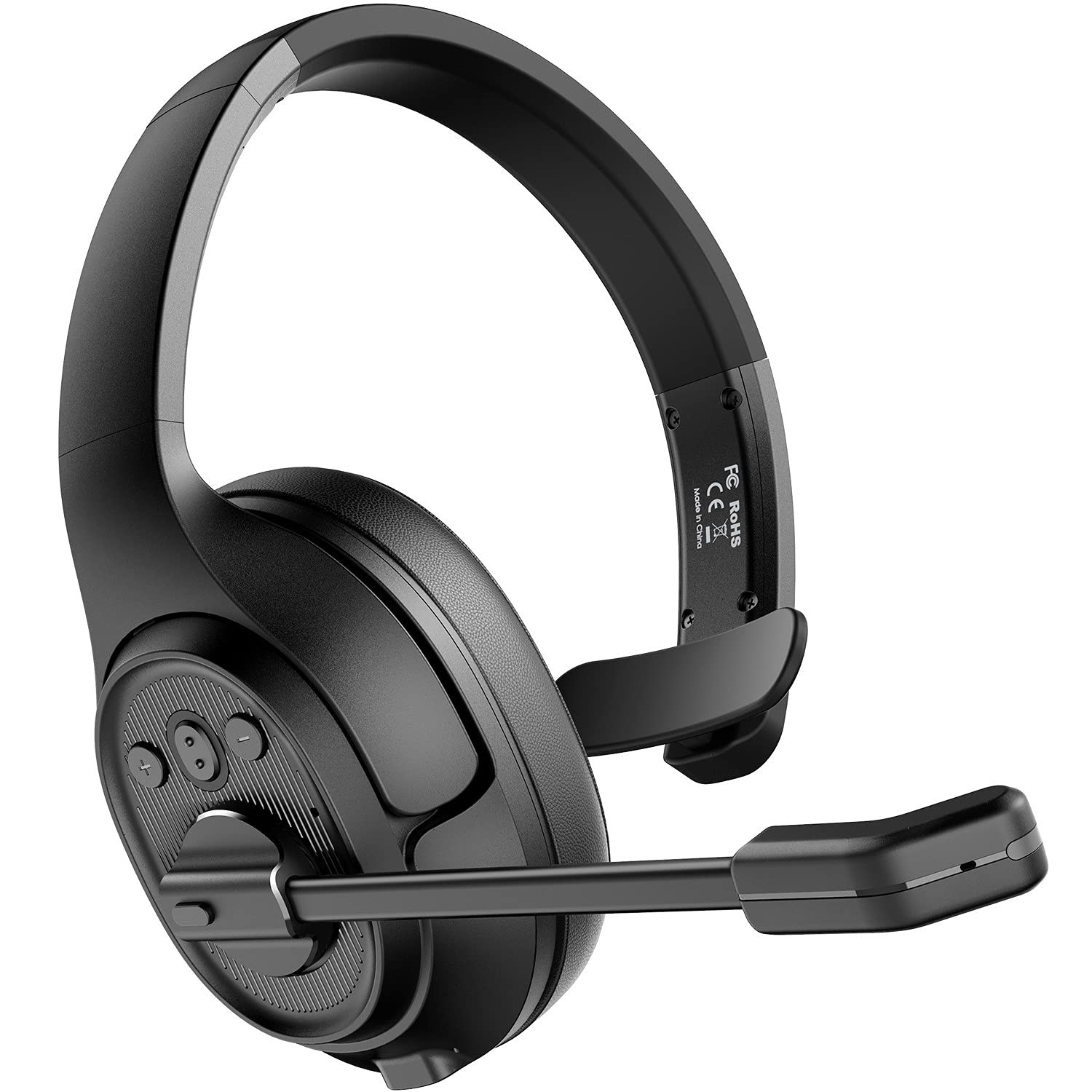 EKSA Truck Driver Bluetooth Headset with Microphone, Environmental Noise Canc…