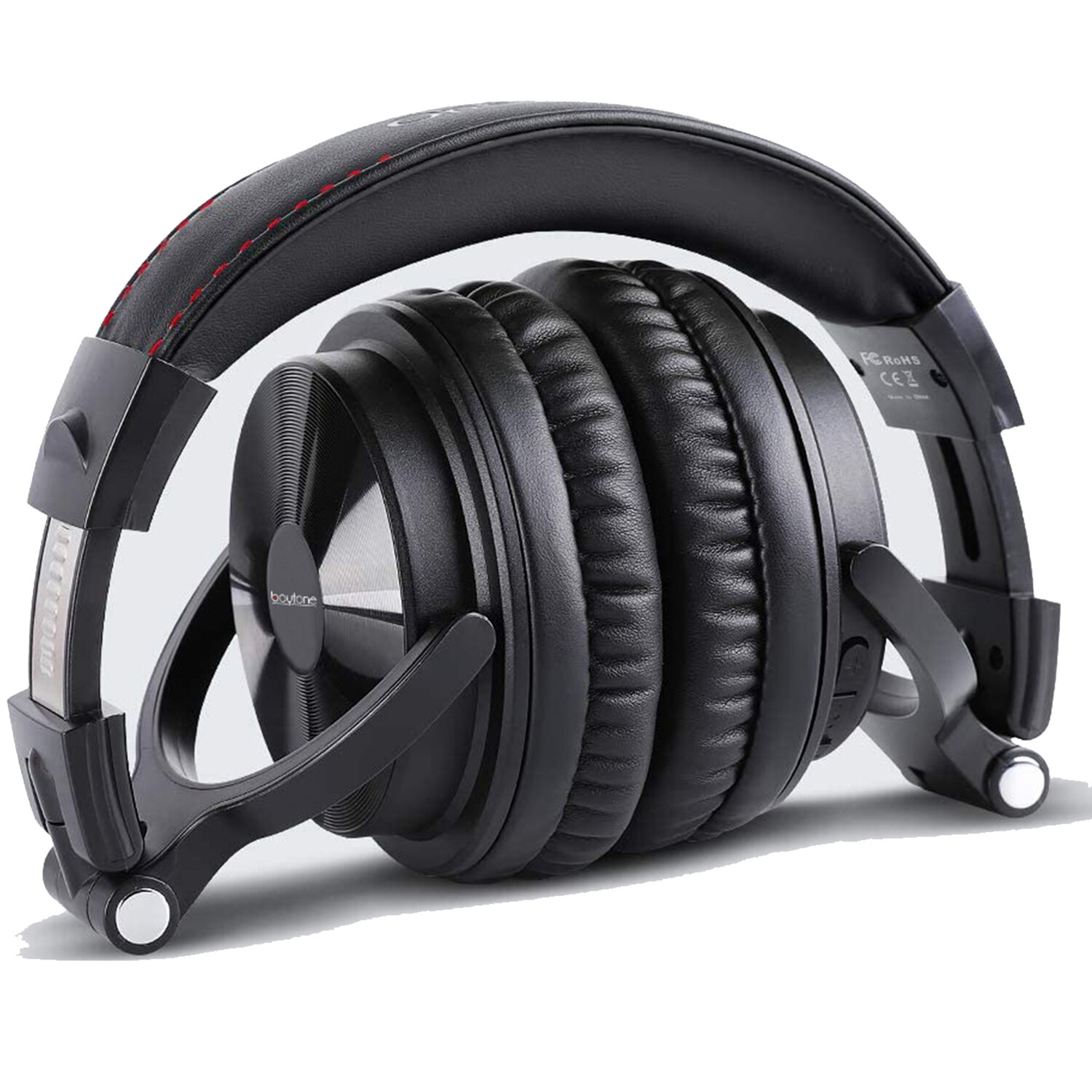 Boytone BT-10BK Wired Over Ear DJ Headphones, Studio Monitor , Stereo headphone