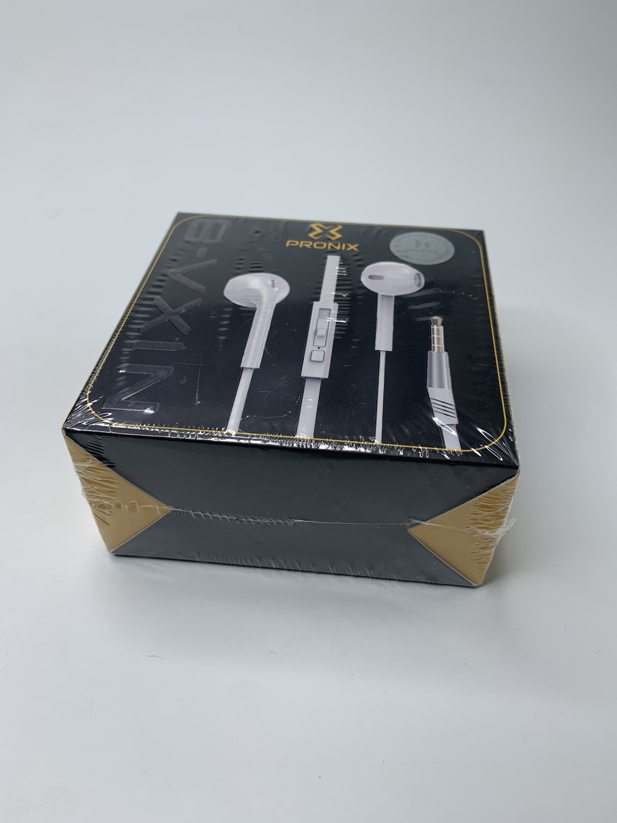 Pronix Nixa-8 Wired Black Ear Buds 3.5mm Universal Plug