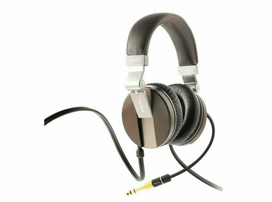 Focal Spirit Classic Over-Ear Closed Circumaural Headphones Black NEW L@@K