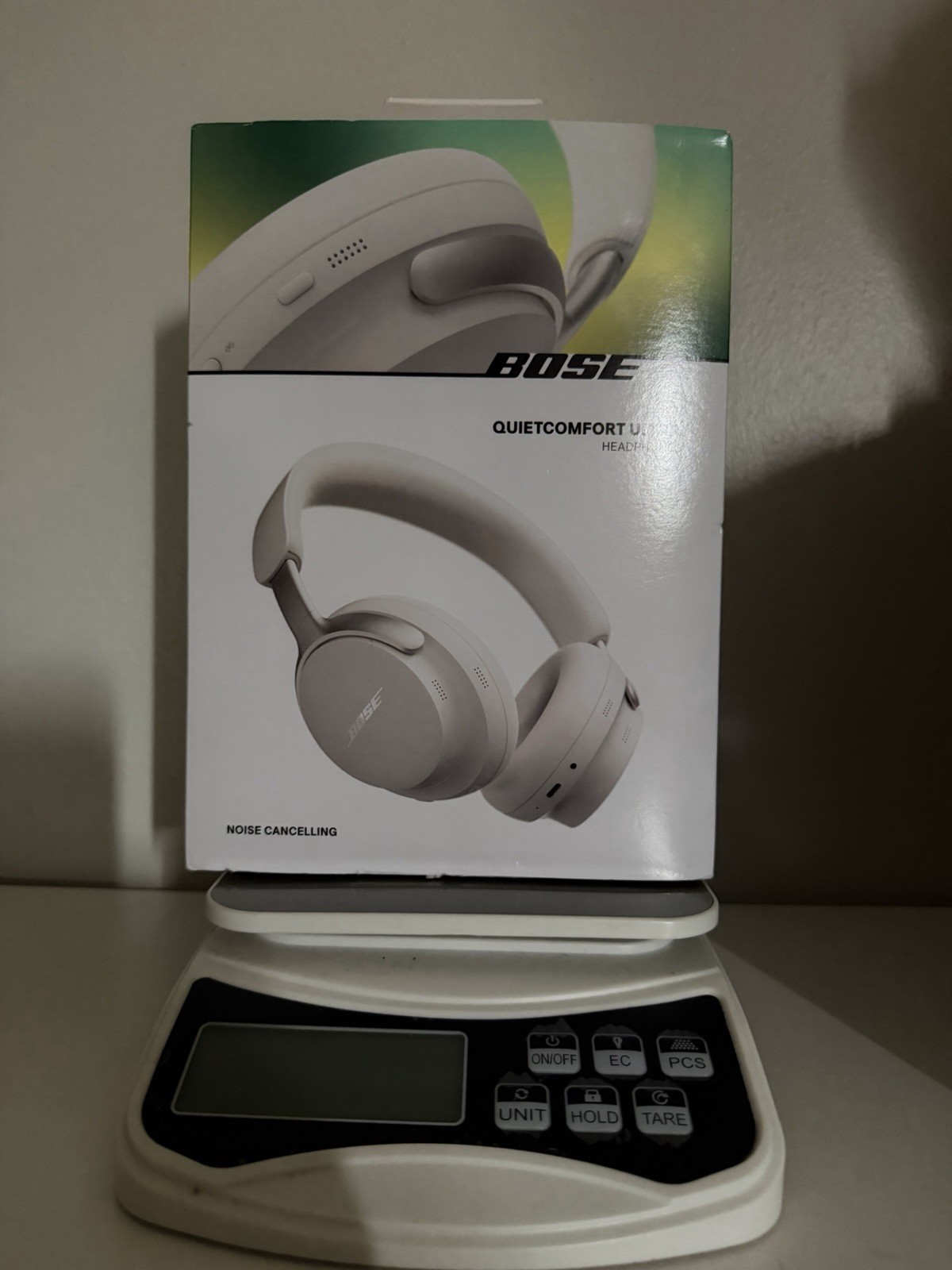 Bose QuietComfort Ultra Over-Ear Headphones – White Smoke