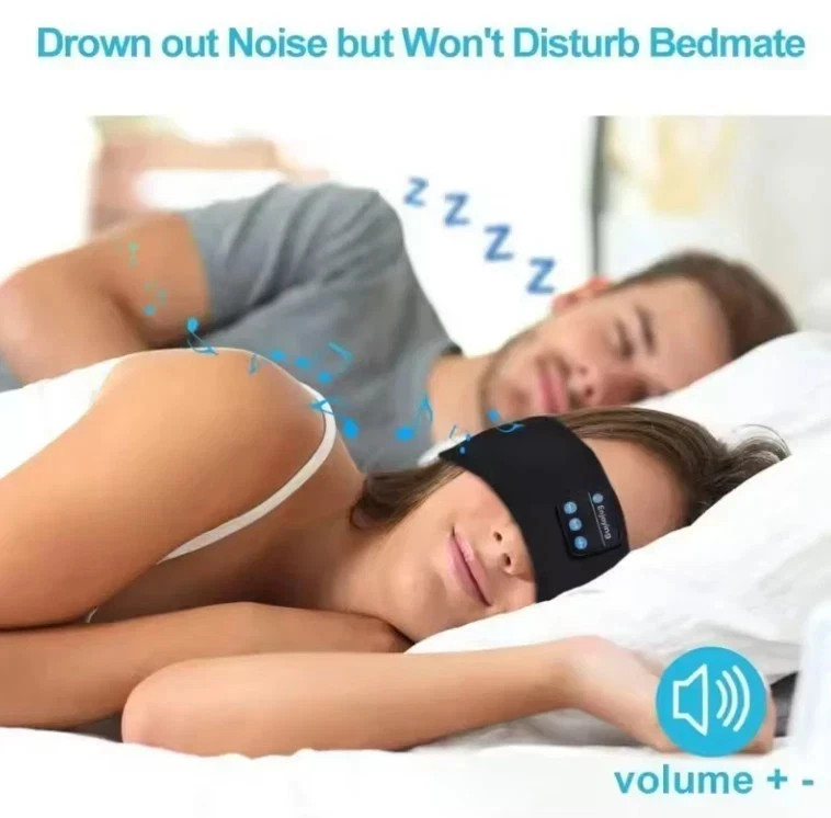 Bluetooth Earphones Sports Sleeping Headband Elastic Wireless Headphones