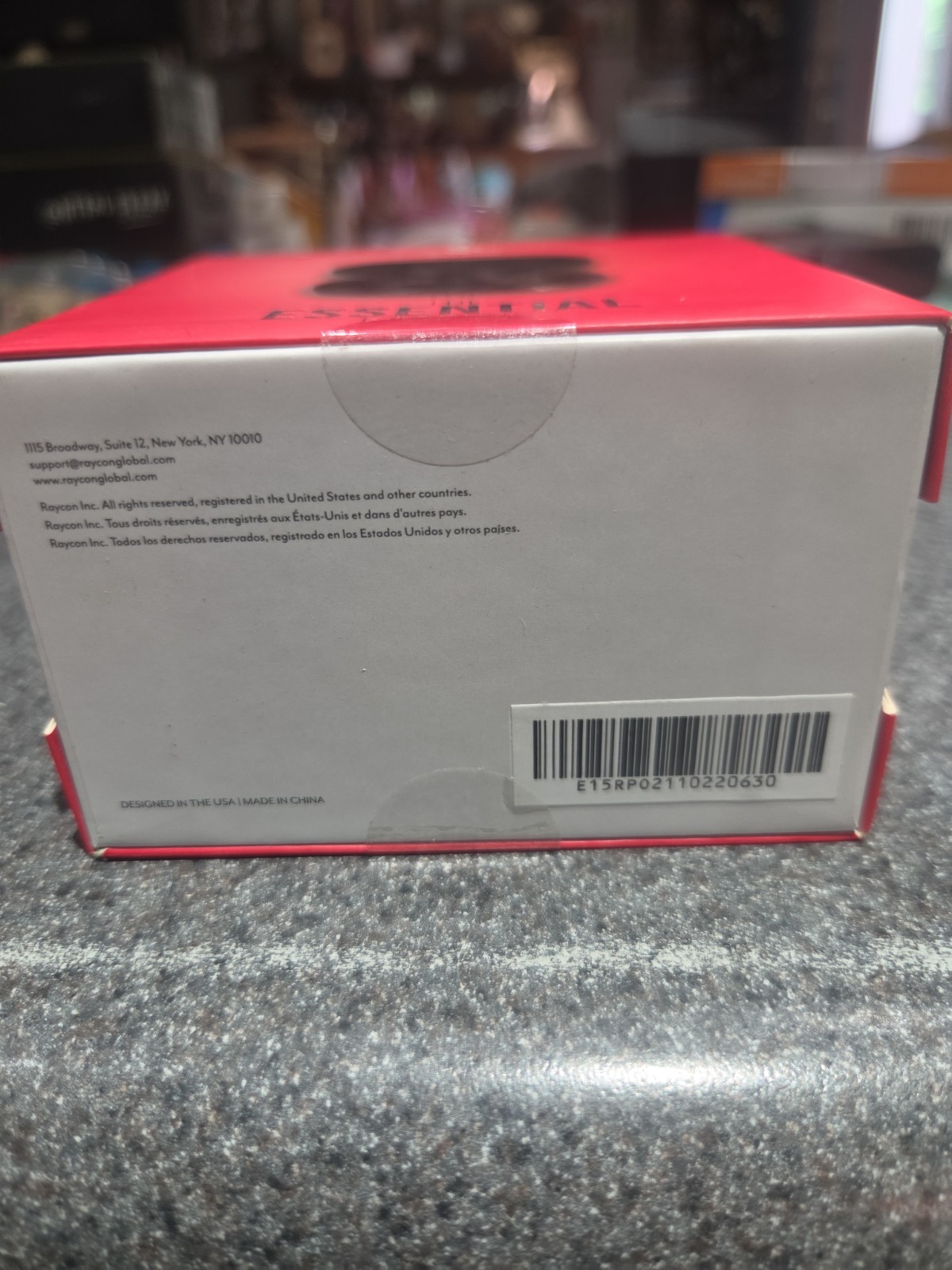 NIB Raycon The Essential Earbuds. Black In Color. Brand New Sealed