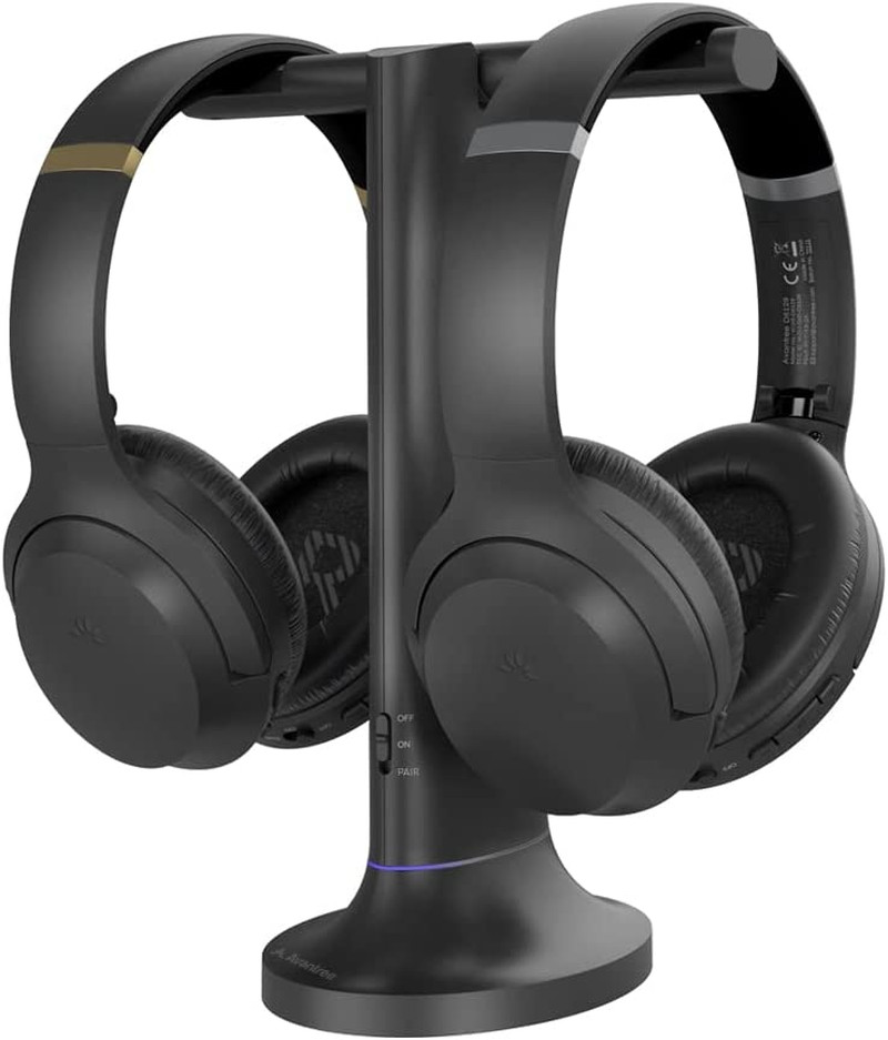 Duet – Dual Wireless Headphones for TV Watching, Clear Voice & Loud Volume for S