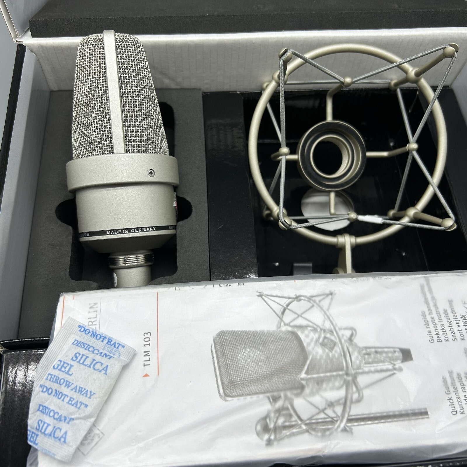 NEW TLM 103 Large-Diaphragm Condenser Microphone w/Box & Shock Mount