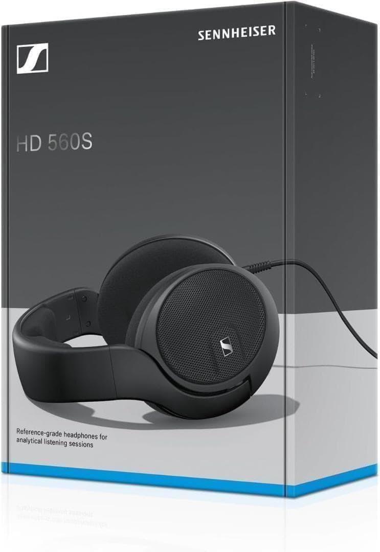 Sennheiser HD560 S Over-The-Ear Audiophile Headphones Dynamic Open Type JAPAN