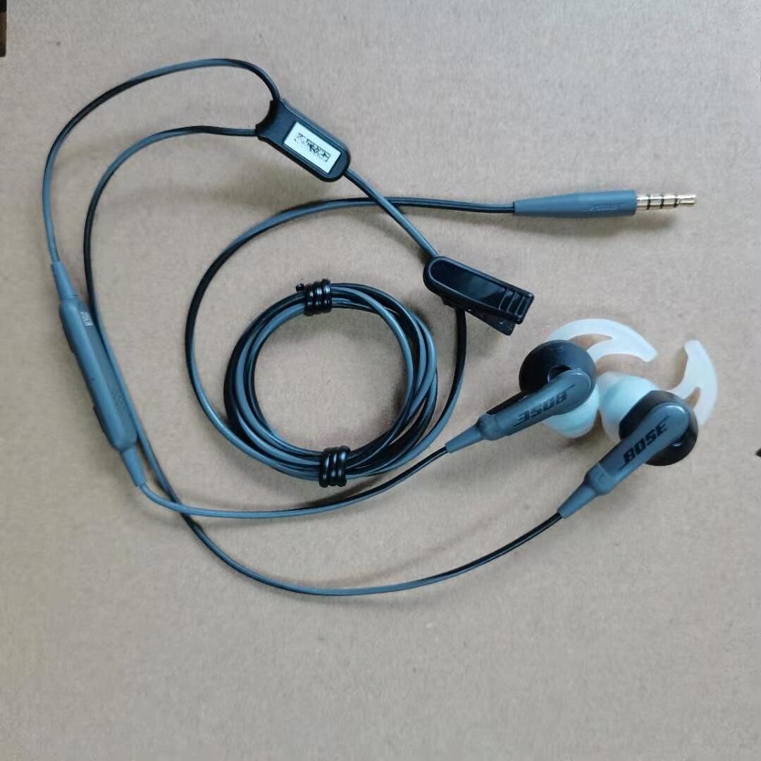 Bose SoundSport In-Ear Earphones Headset For Apple ios Version Charcoal Black