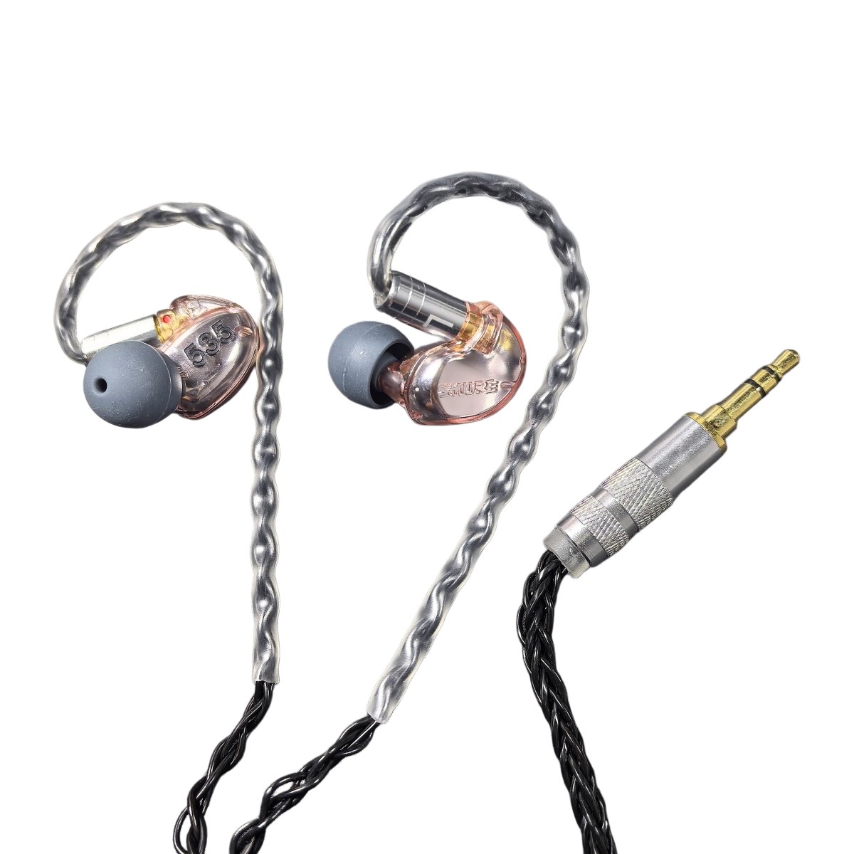 Shure SE535 Earphones Sound Isolating 3.5mm Stereo Voice Headset – Rose Gold