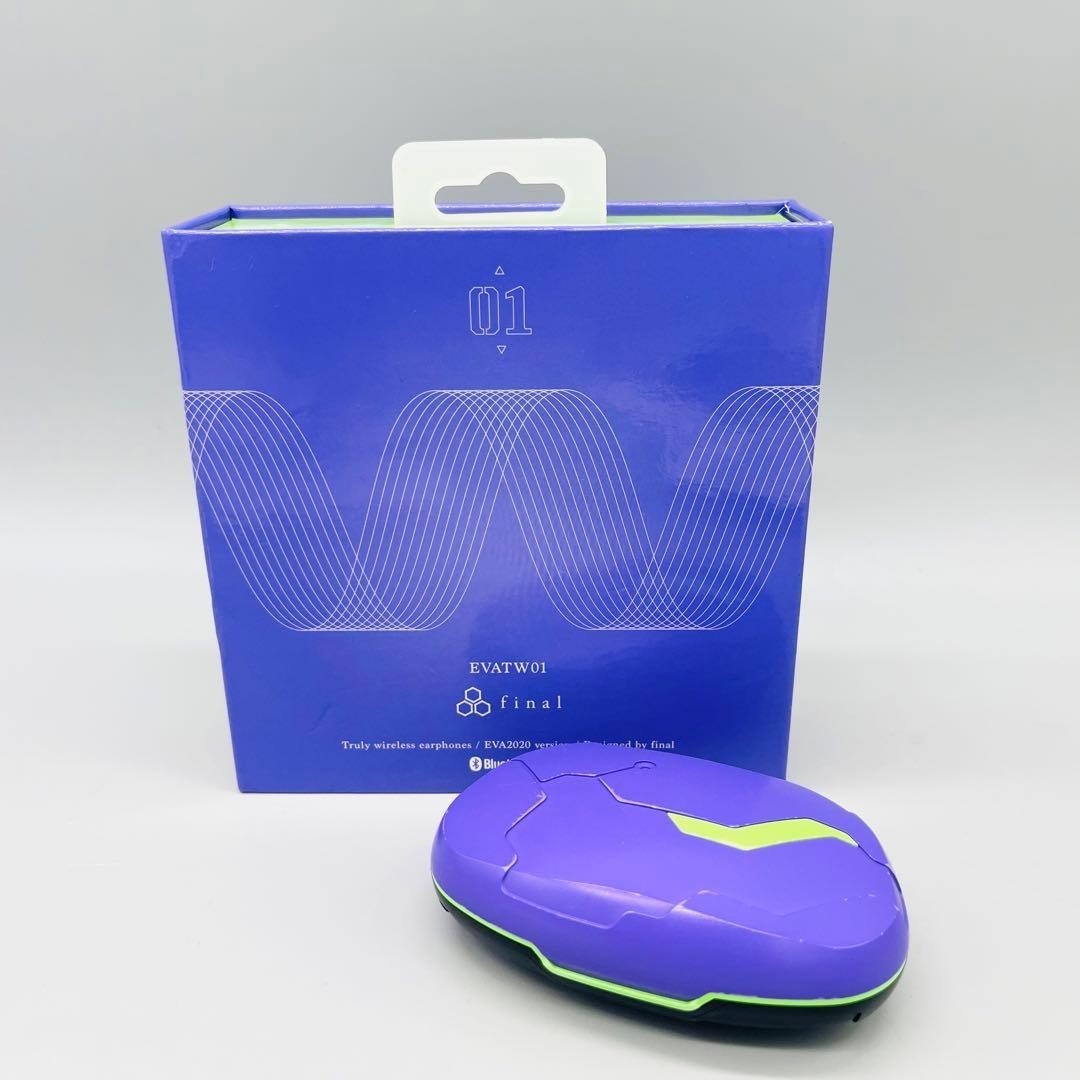 final x EVA2020 Evangelion Unit-01 True Wireless Earbuds Limited Tested Japan
