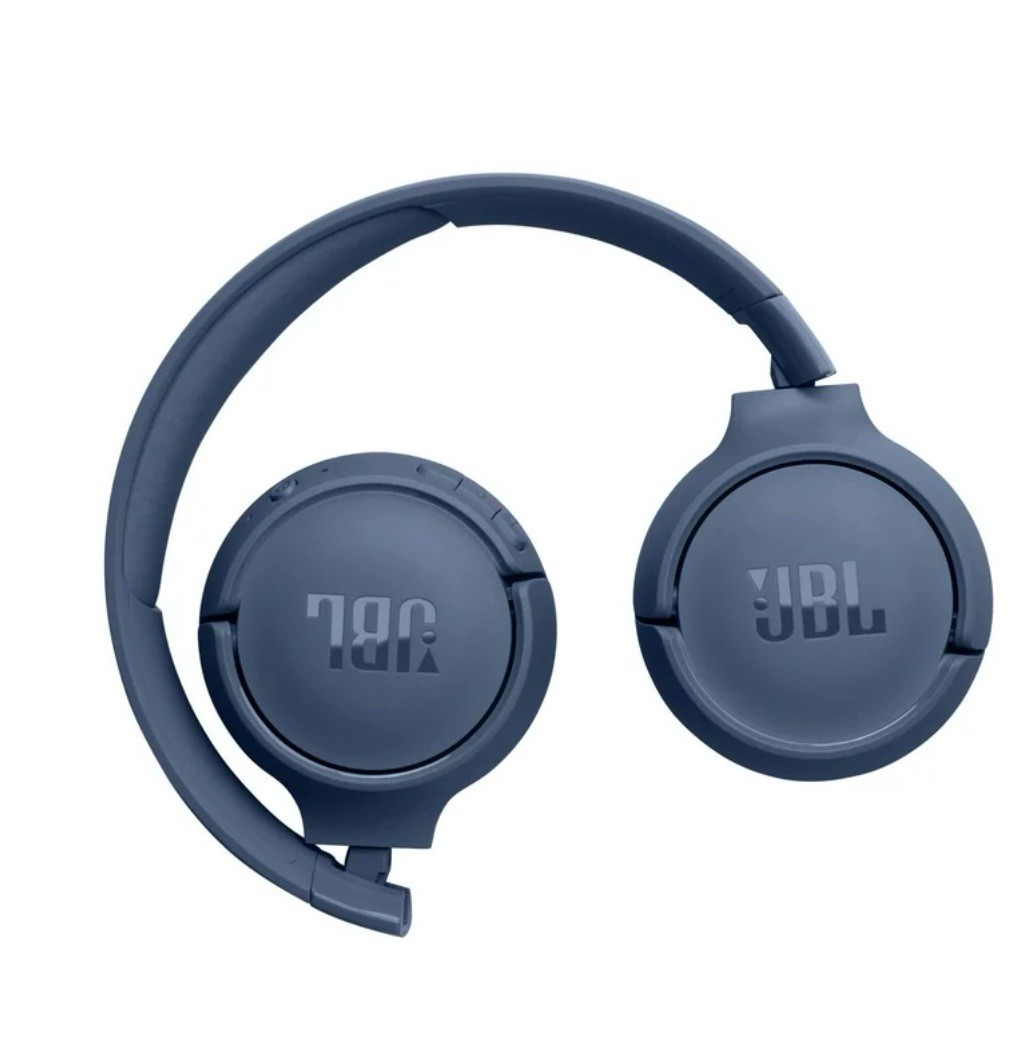 JBL Tune 520BT Wireless Bluetooth On-Ear Headphones Built-In Microphone-blue