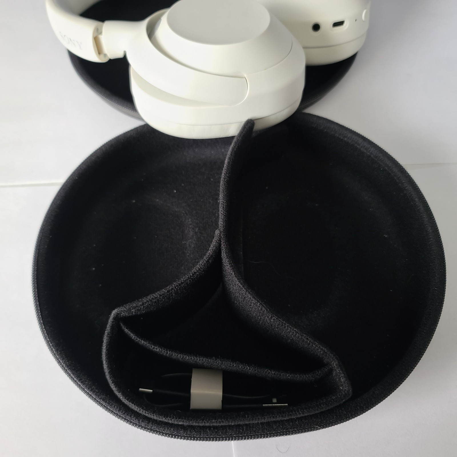 Sony ULT Wear Headphones Off-White/Beige Color (USED)