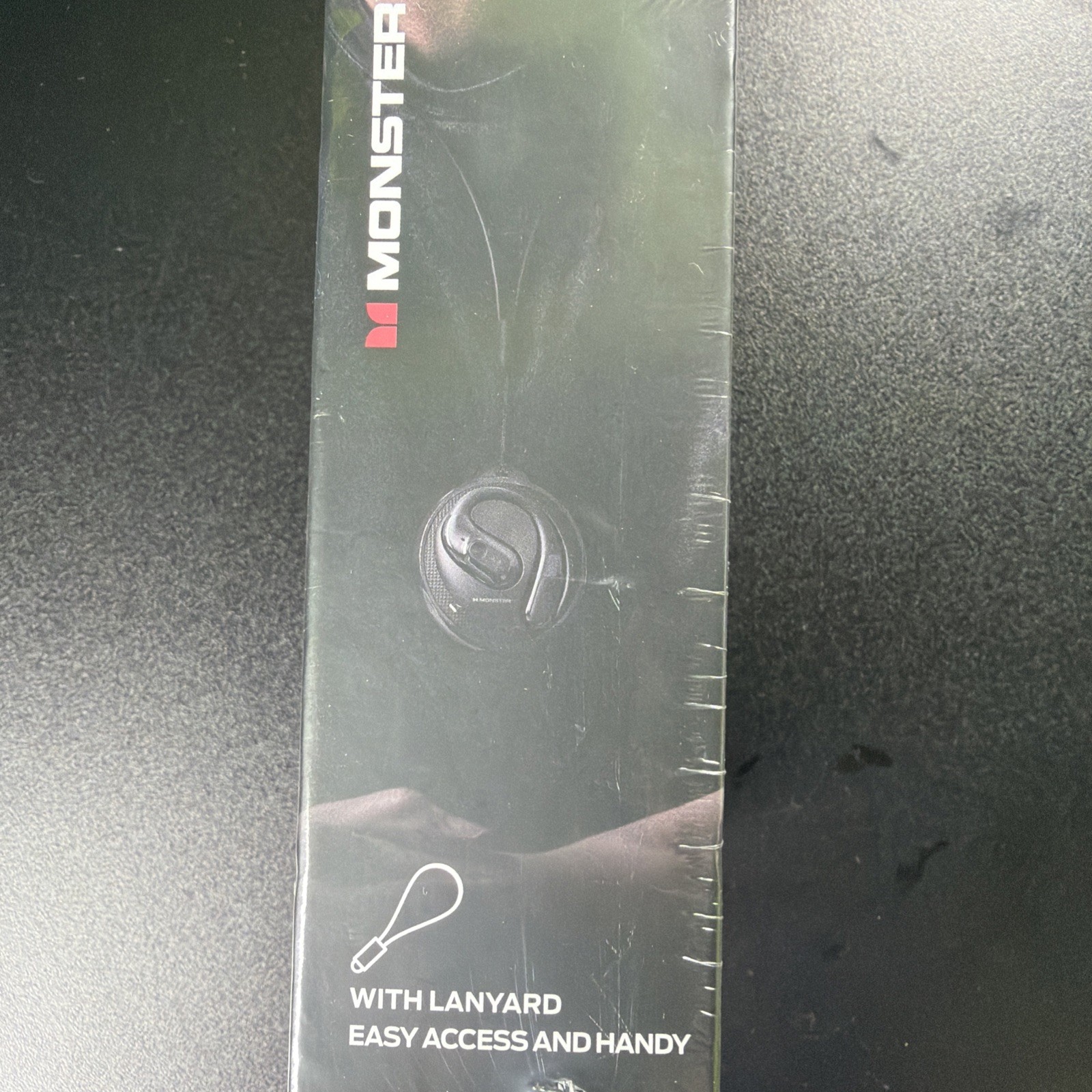 Monster Open Ear Headphones AC330, Wireless Earbuds Bluetooth 5.4 Black, NEW!!