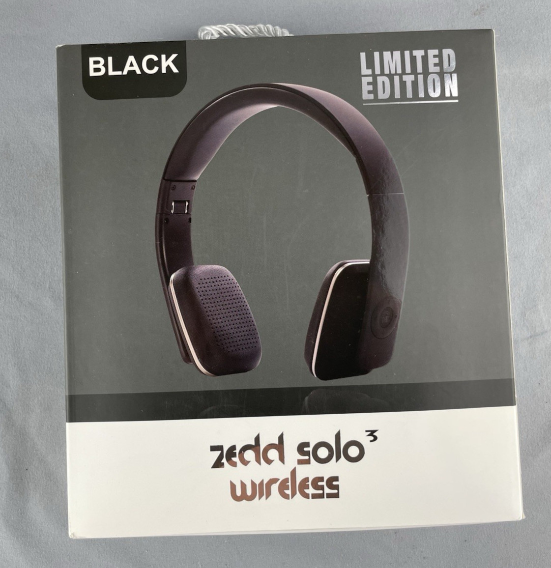 Zedd Solo 3 Wireless Headphones Black Open Box