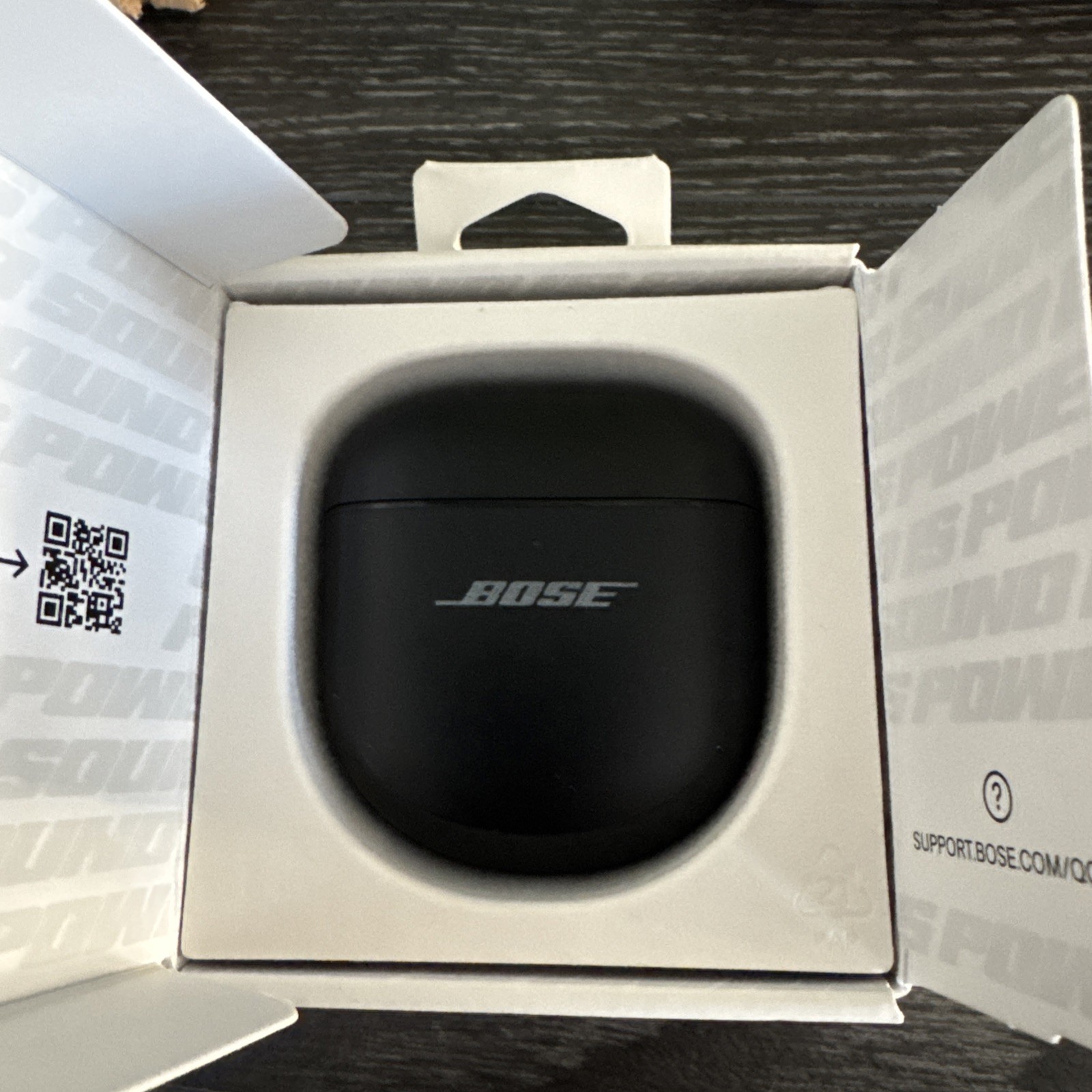 Bose QuietComfort Ultra Wireless Bluetooth Earbuds – Black – Grade A