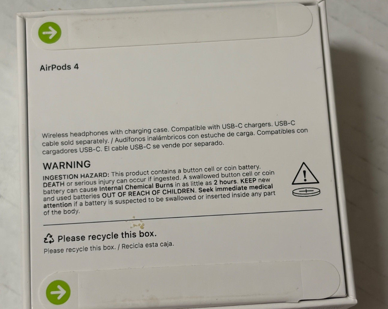 Brand New Factory Sealed Apple Airpods 4 + Fast Shipping