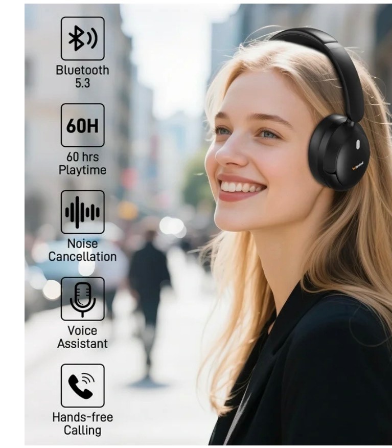 Wantek ANC Wireless Headset
