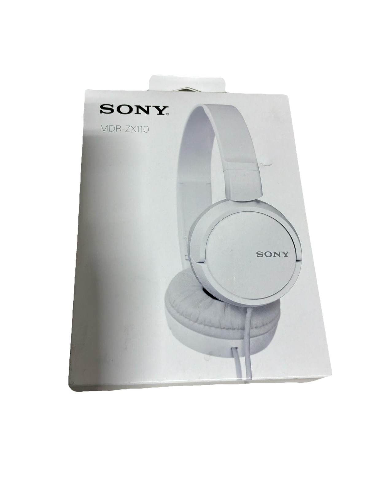 Sony MDR-ZX110 Ear-Pad (On the Ear) Headband Headphones – White