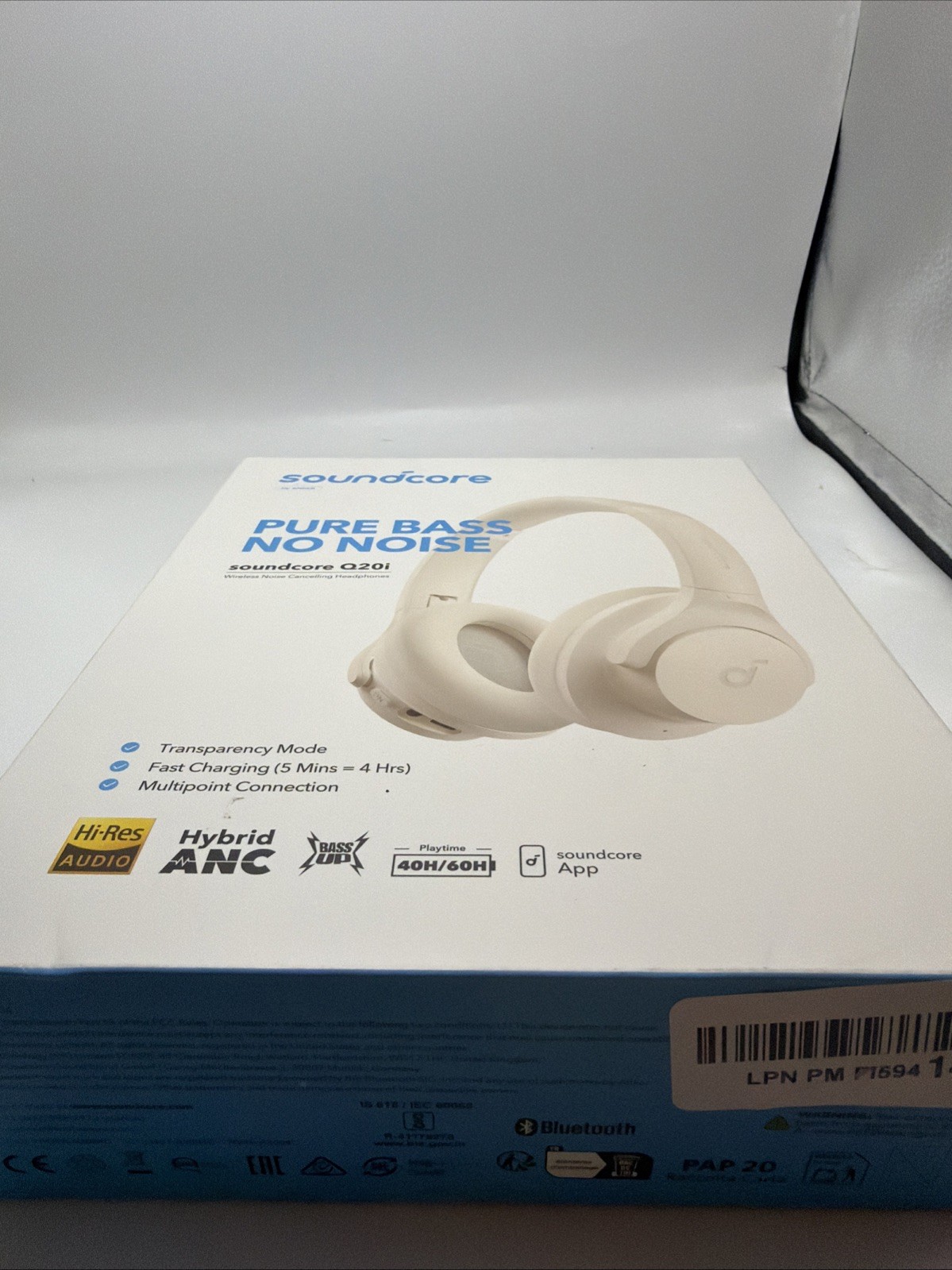 Soundcore by Anker Q20i Hybrid Active Noise Cancelling Headphones