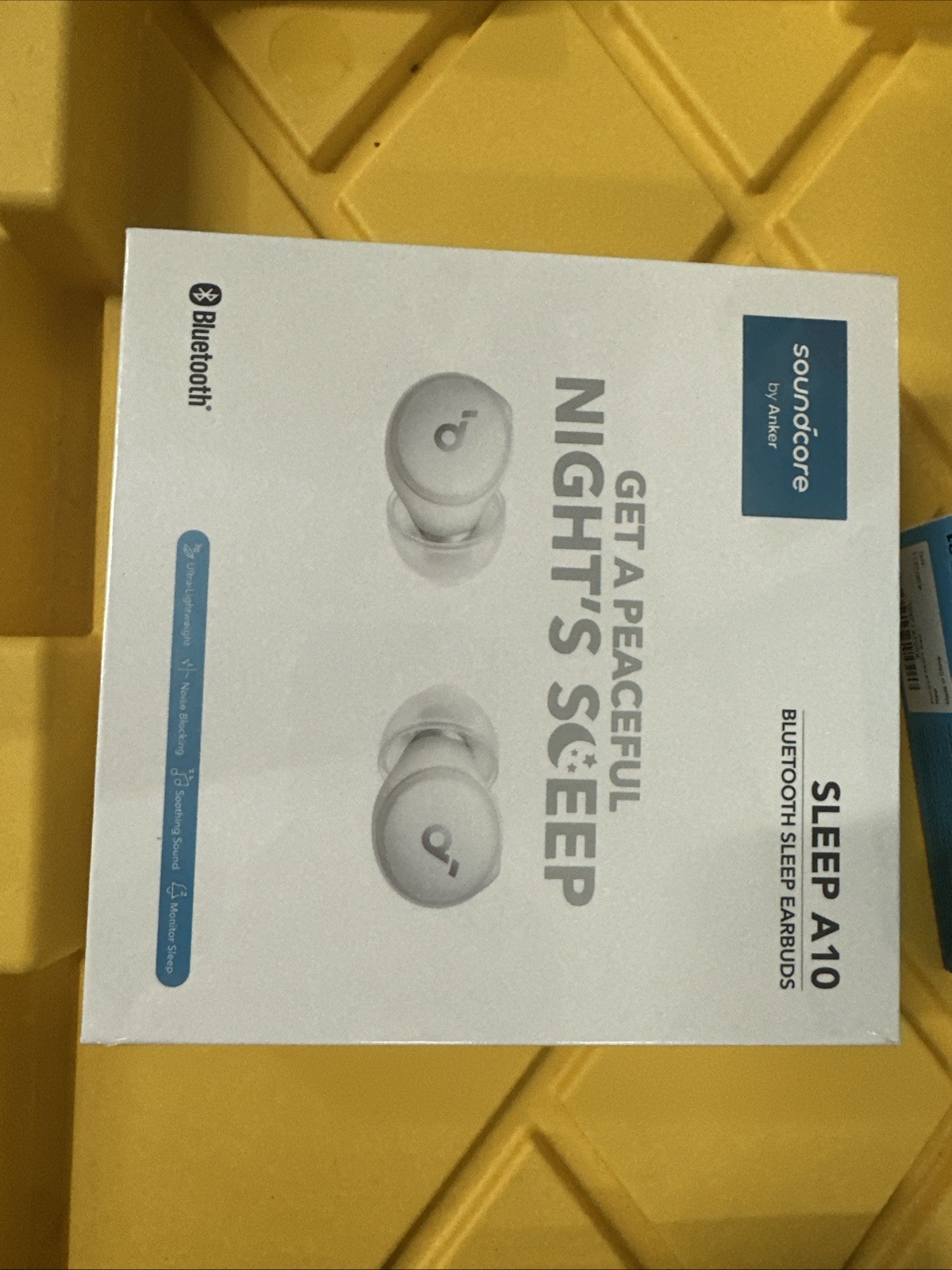 Anker Soundcore Sleep A10 Bluetooth Sleep Earbuds, Noise Blocking A6610 – White