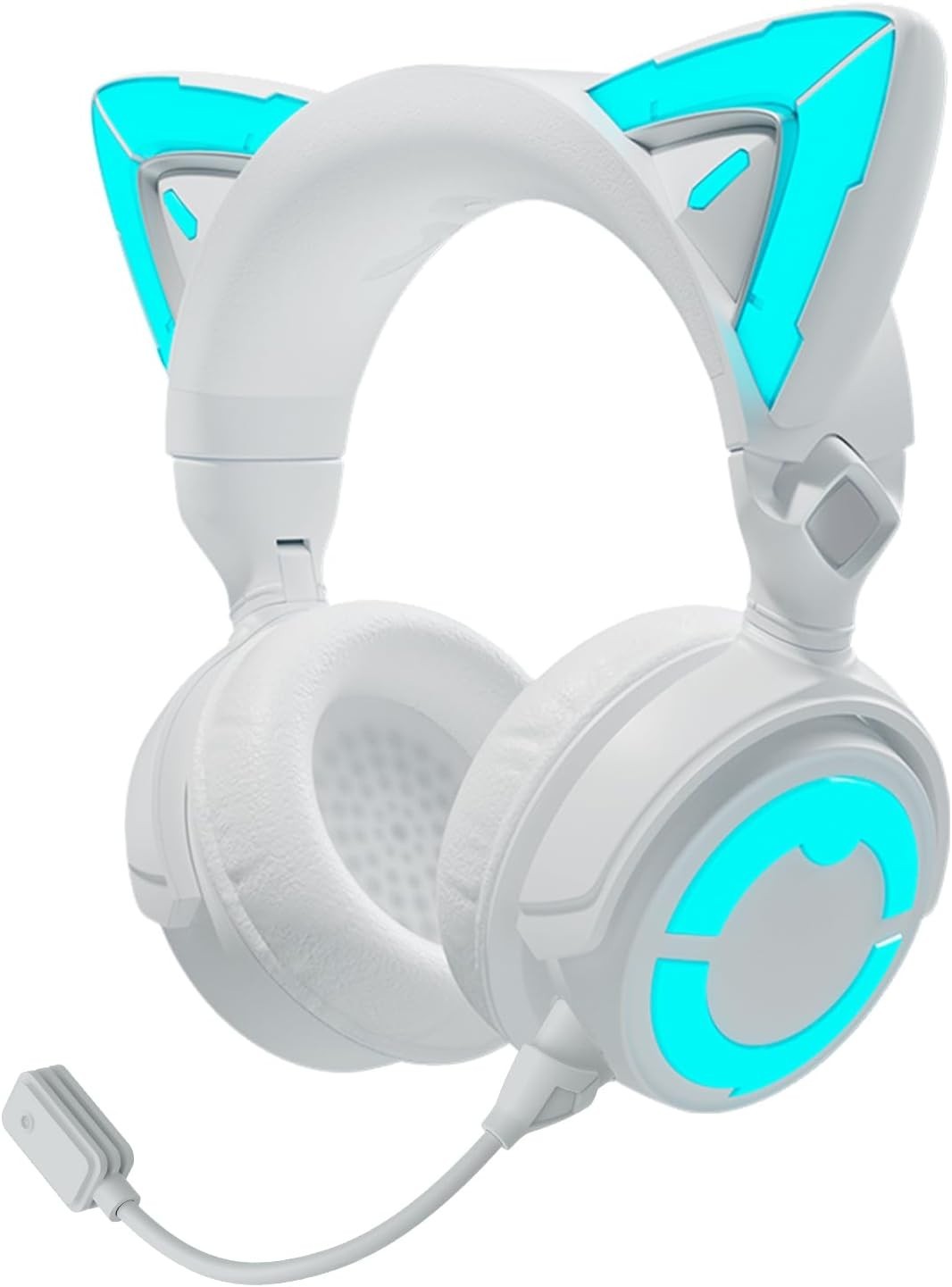 4GS Wireless Bluetooth Cat Ear Gaming Headphones – Compatible with All Consoles