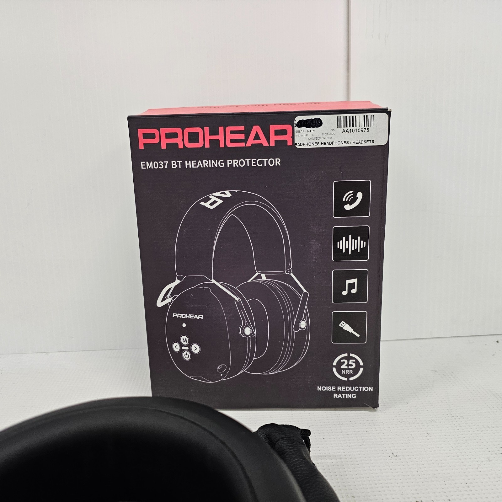 ProHear EM037 Bluetooth Hearing Protection Headphones