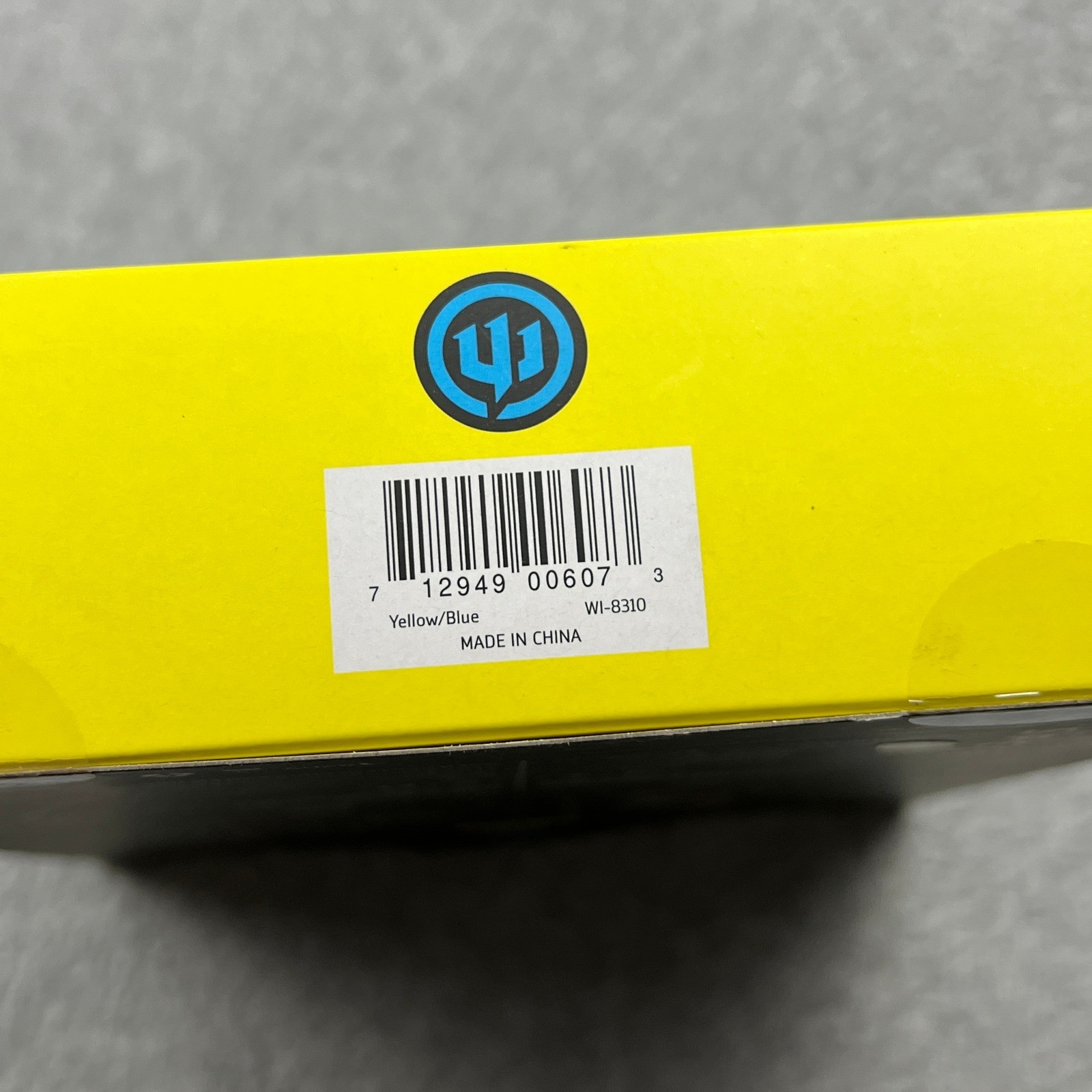 NEW Wicked Audio Hero Headphones Black Yellow Blue WI-8310 Wired Bass Folding