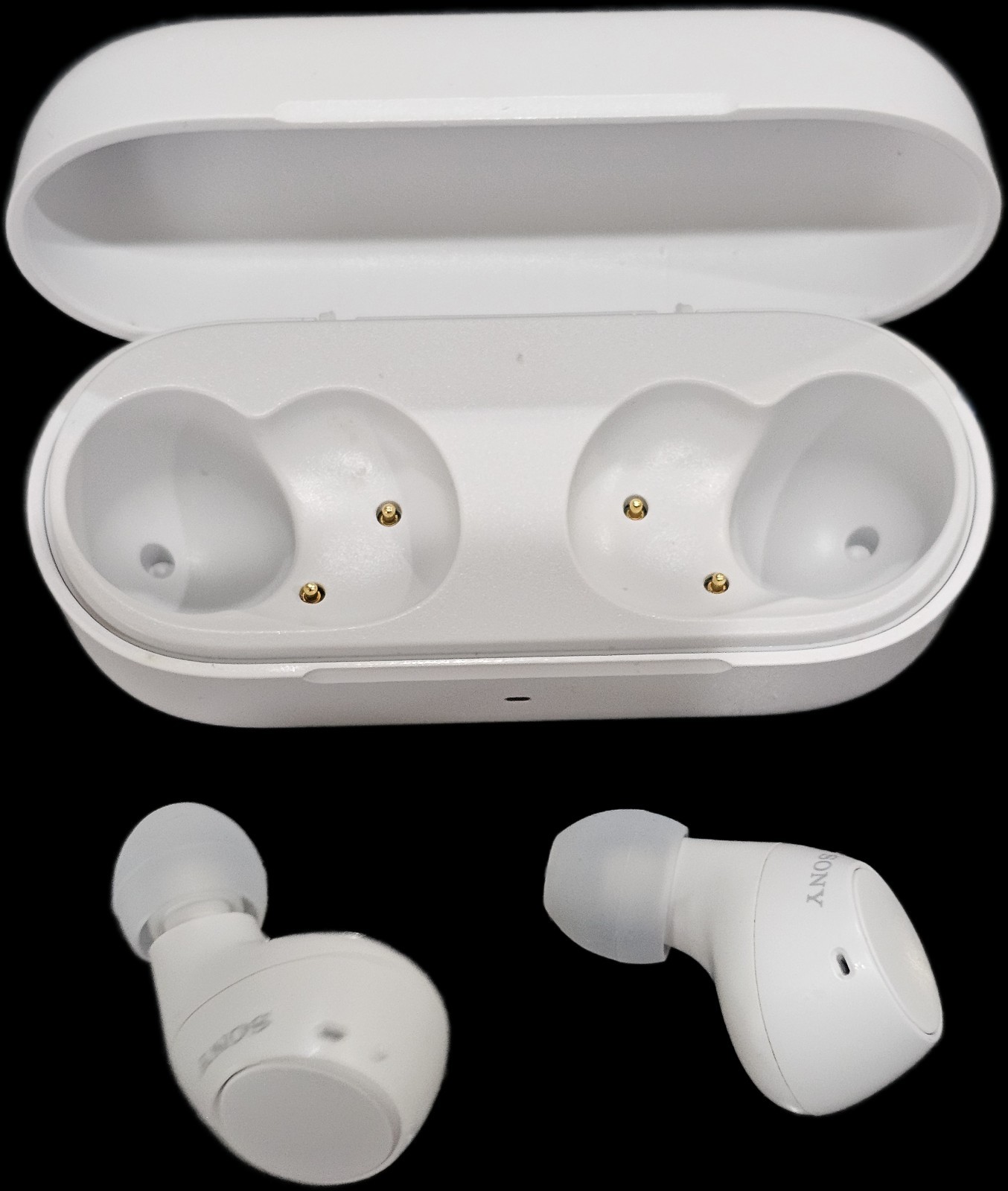 Sony WF-C510 True Wireless Bluetooth Earbuds White w/ Charging Case Tested