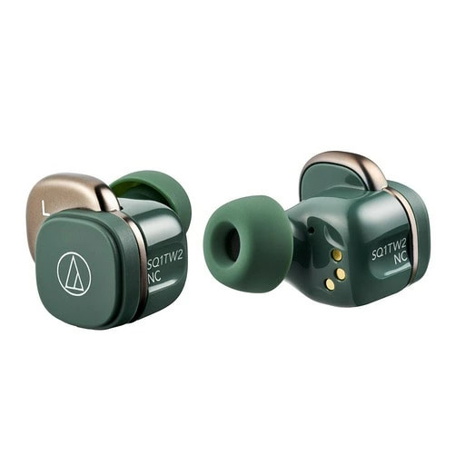 Audio-Technica ATH-SQ1TW2NC GR True Wireless Earphones Forest Green