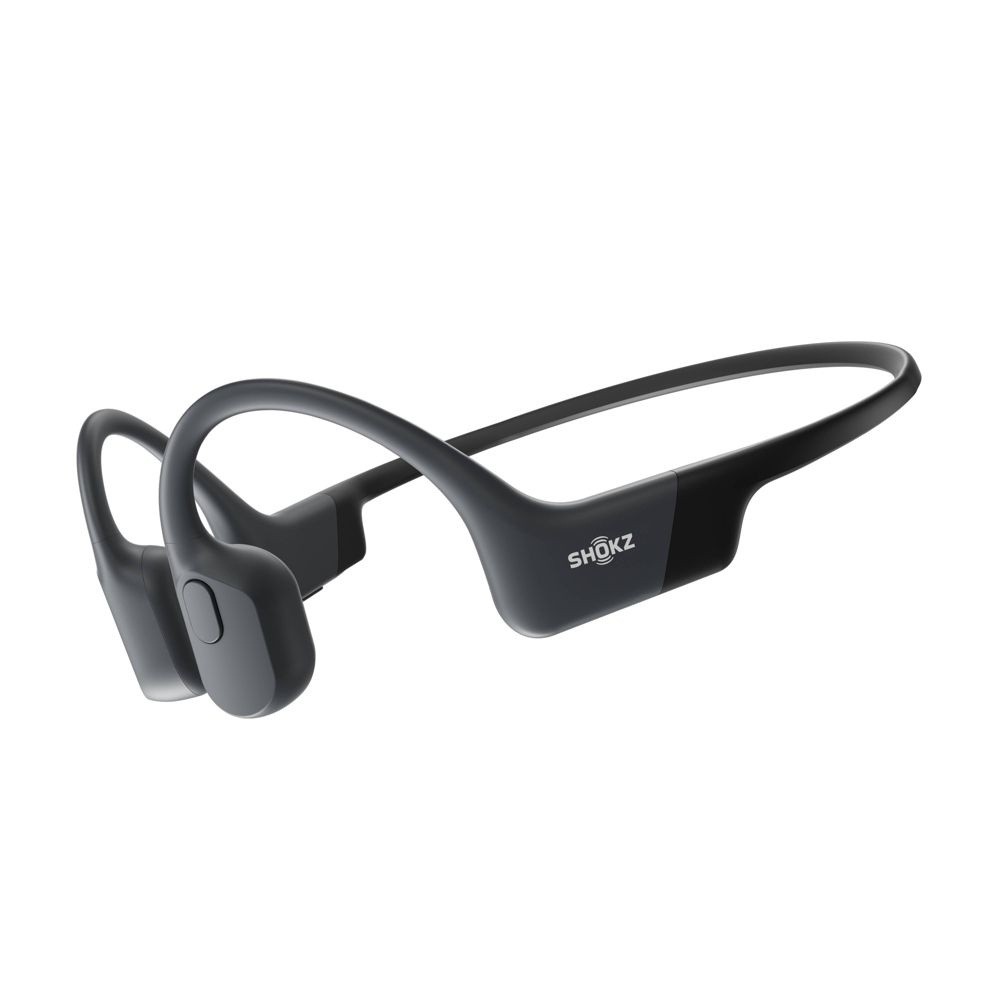 Shokz OpenRun Bluetooth Wireless Headphones – Black: Open-Ear,