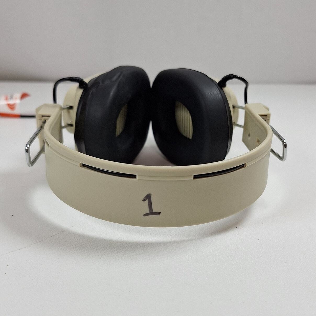 Califone 2924AV-P Headphones with Coiled Cable & 3.5mm Adapter