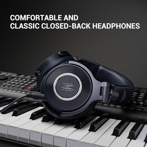 OneOdio Professional Studio Wired Over-Ear Headphones Navy Blue