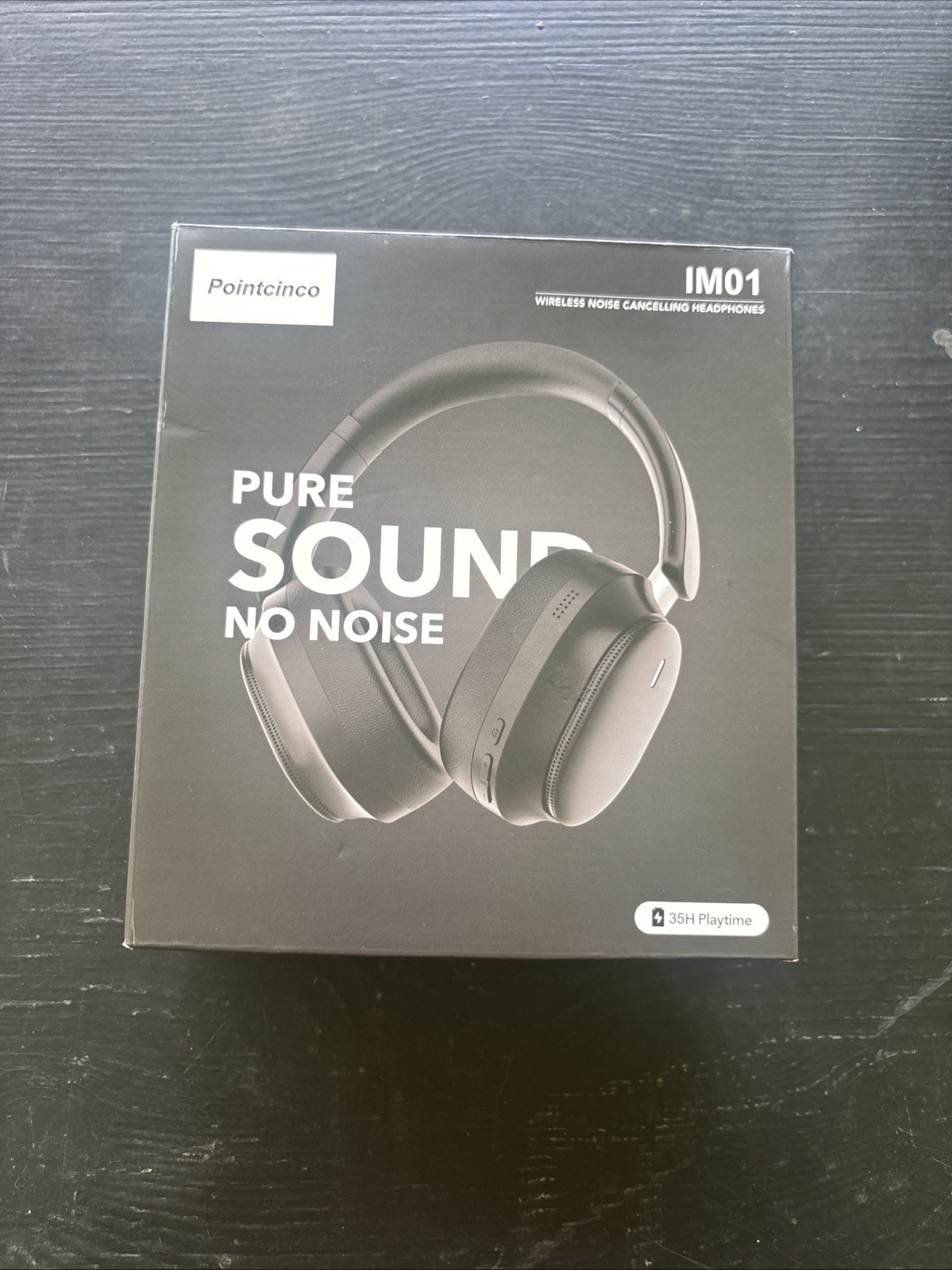 Wireless Bluetooth 6.0 Headphones IM01 w/ Noise Canceling HiFi, Lightweight, New