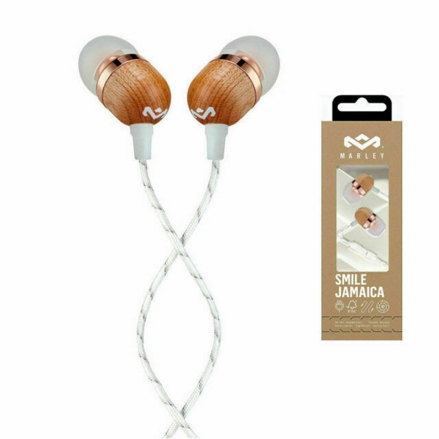 House of Marley Wired In-ear Headphones, Smile Jamaica Copper