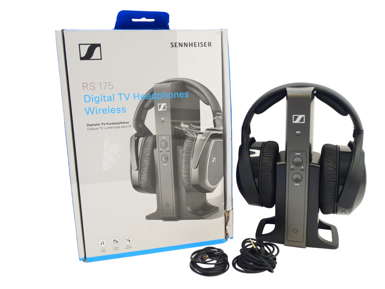 Sennheiser RS 175 Digital TV Wireless Headphones Over-Ear – Free shipping