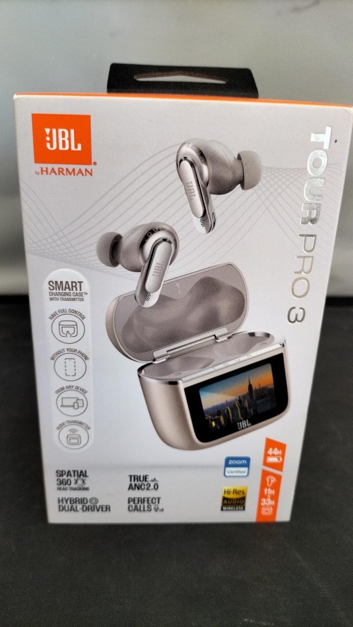 JBL Tour Pro 3 BT Earphones with Accessories