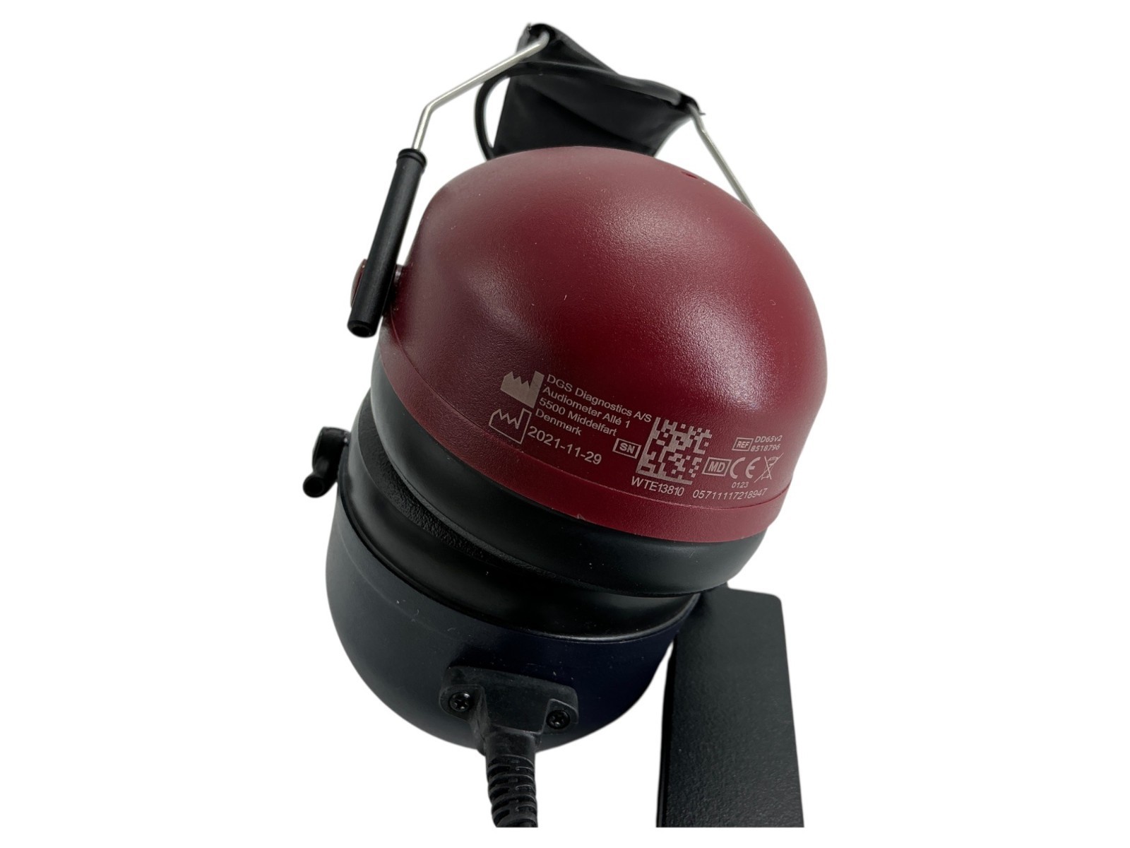 Radioear DD65 V2 USB-Connected Noise-Canceling Headphones With Padded Headband &