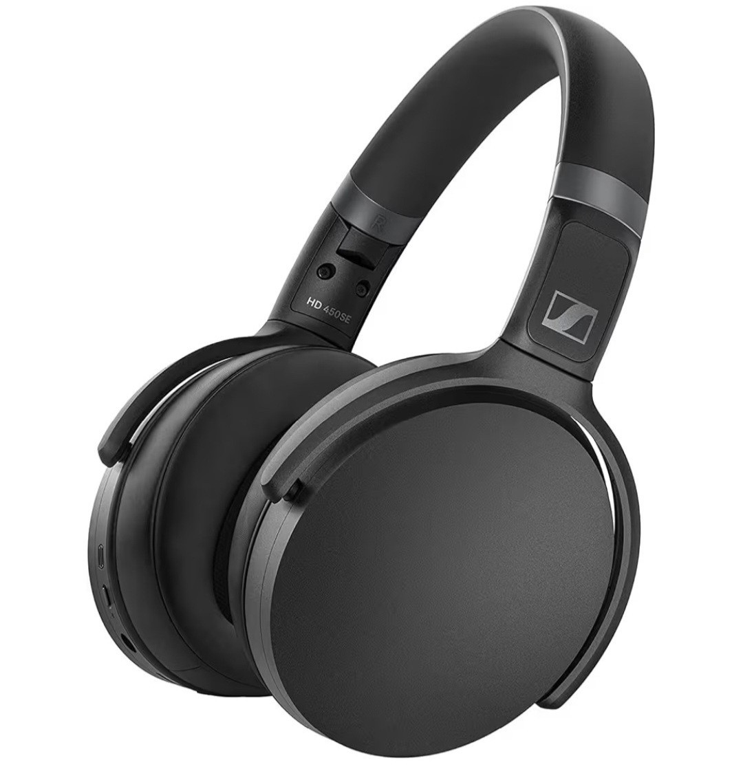 Sennheiser HD 450SE Bluetooth 5.0 Wireless Headphone Black w/Alexa Built-In NEW