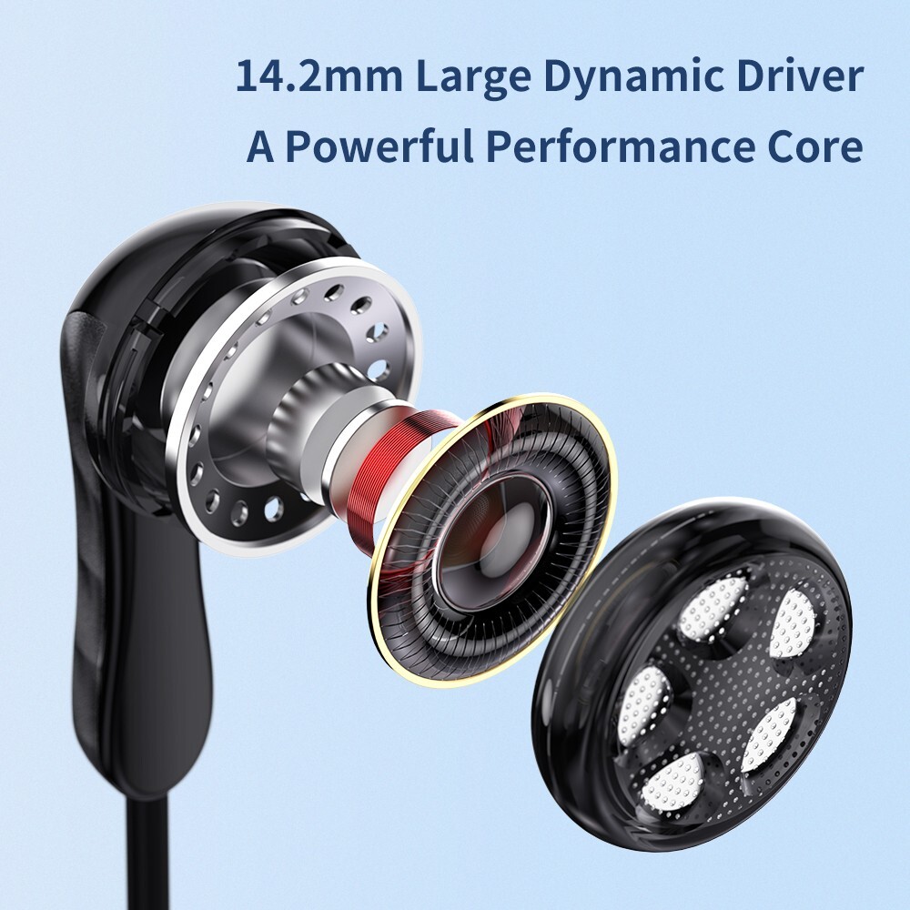 TRN Seahorse In Ear Earphones 14.2mm Dynamic Driver Unit PU+Paper Diaphragm Wide
