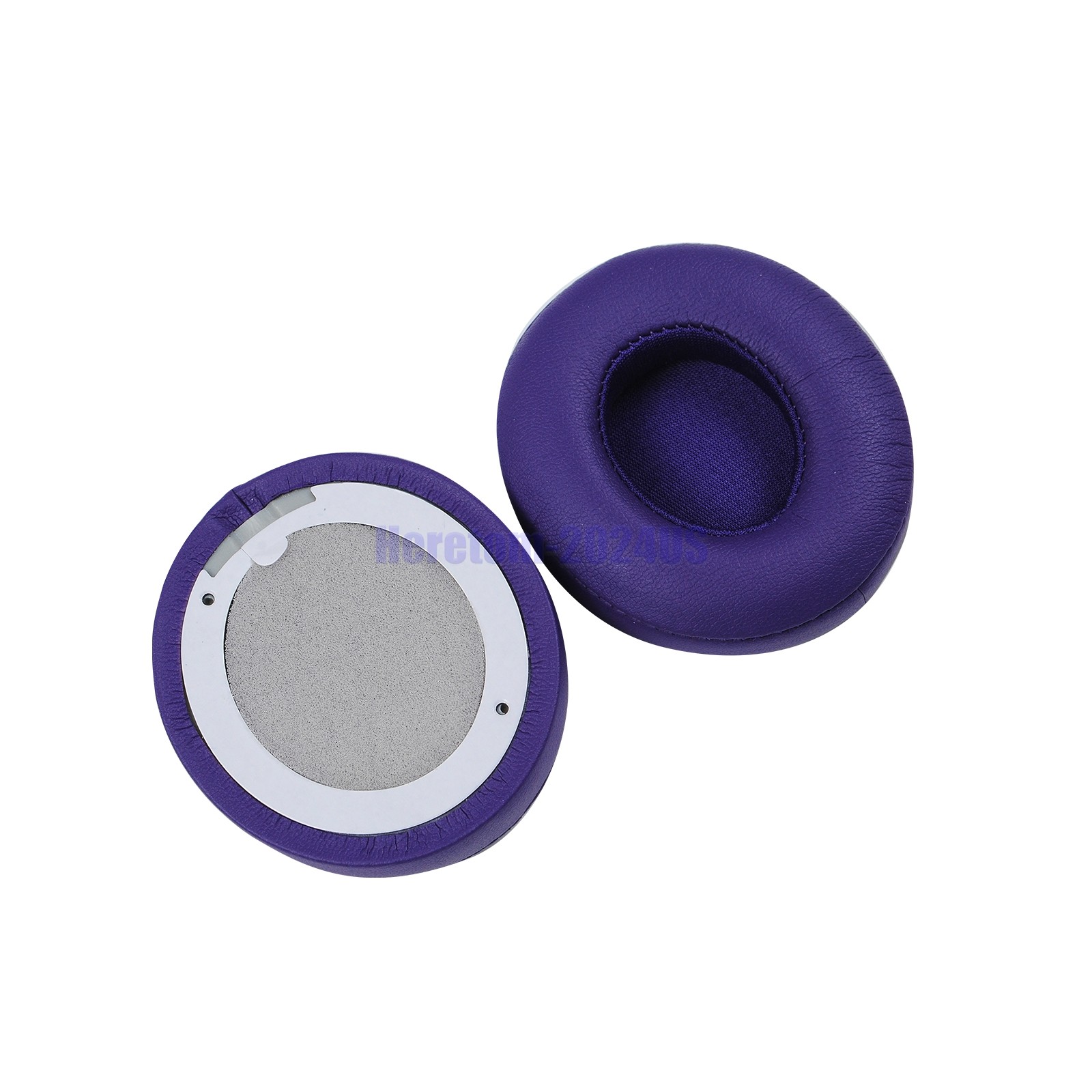 1 Pair Ear Pads Cushion For Beats Dr. Dre Solo 2 3 Headphones Replacement Purple