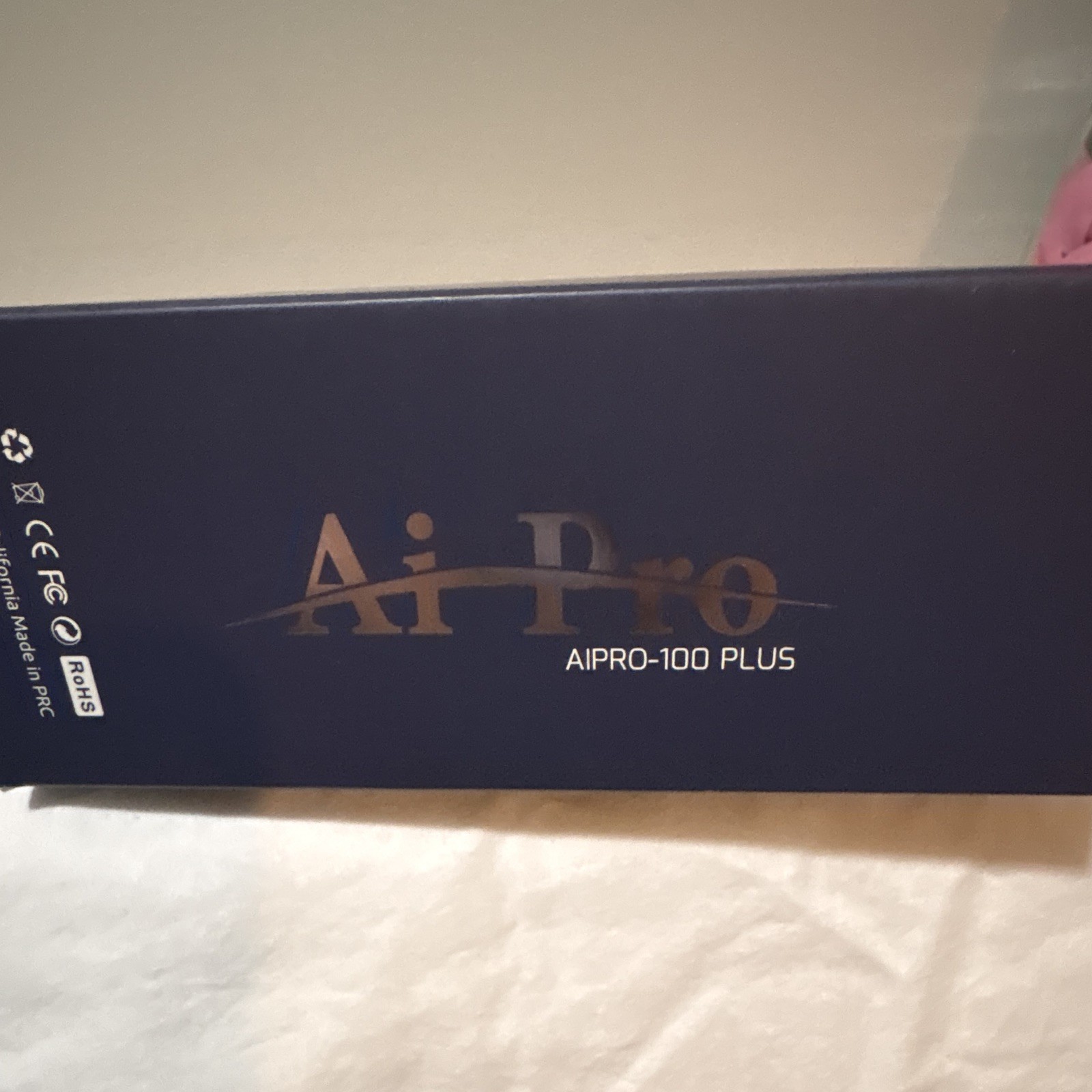 Ai Pro AIPRO-100 PLUS Bluetooth Over-Ear Noise Cancel Foldable Mic Blue/Black