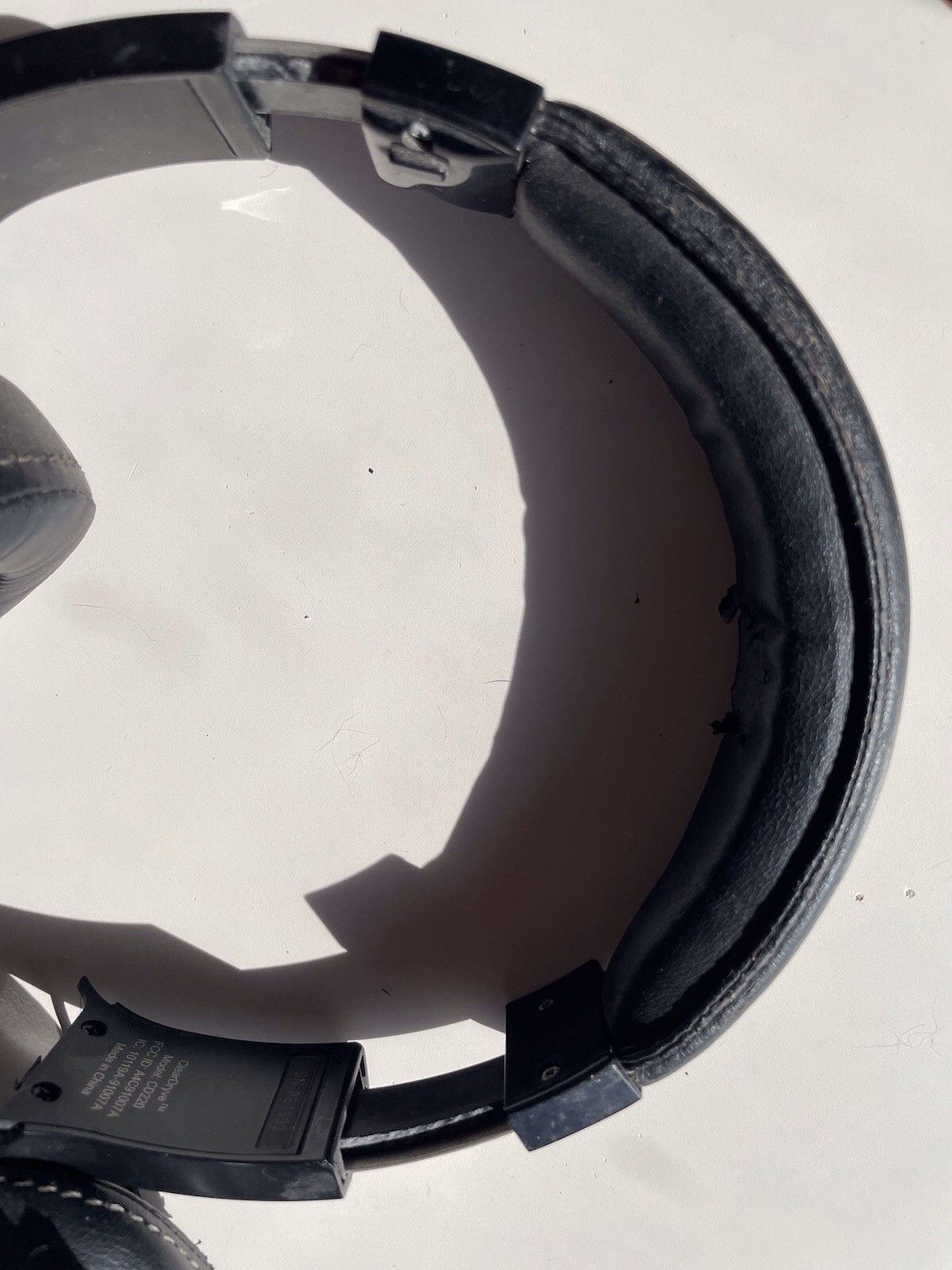 Rand McNally ClearDryve CD220 Wireless NC Headphones-Damage, WORKS FINE-SEE PICS