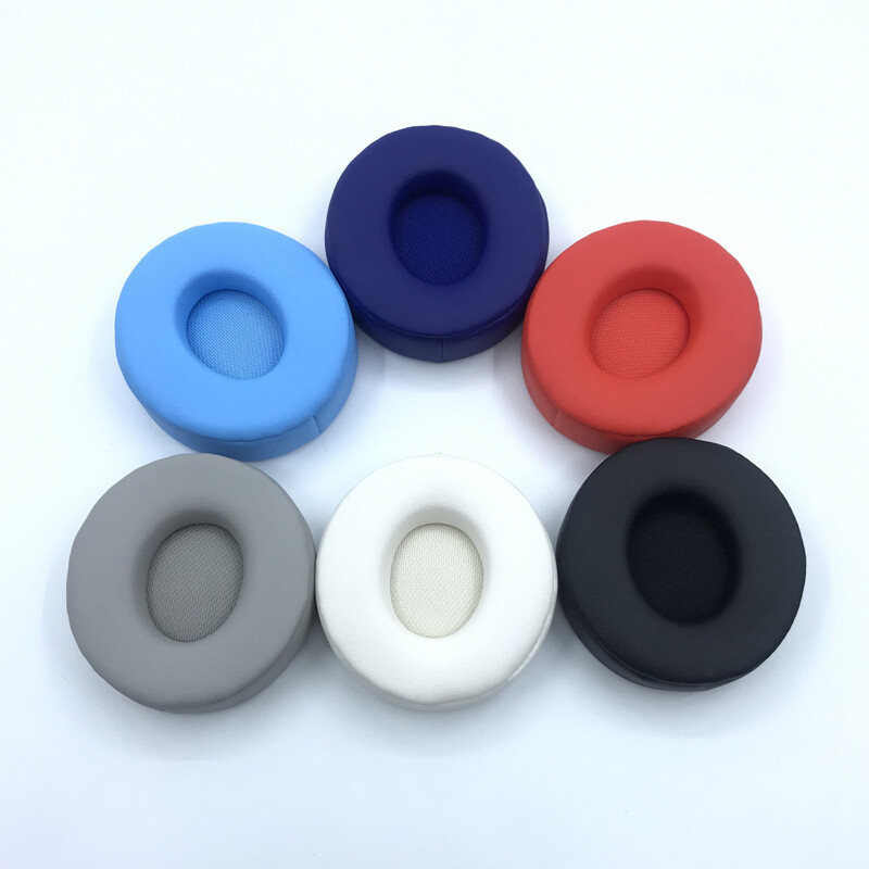 Solo Pro Earpads Replacement Ear Pads Protein Leather Ear Cushion Repair Parts