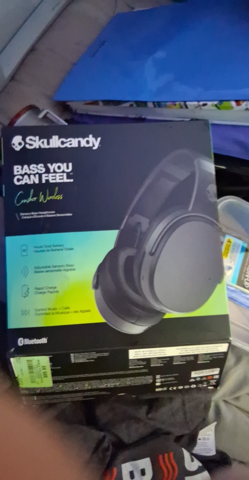 Skullcandy Head Phones state af the art masterful sound and performance