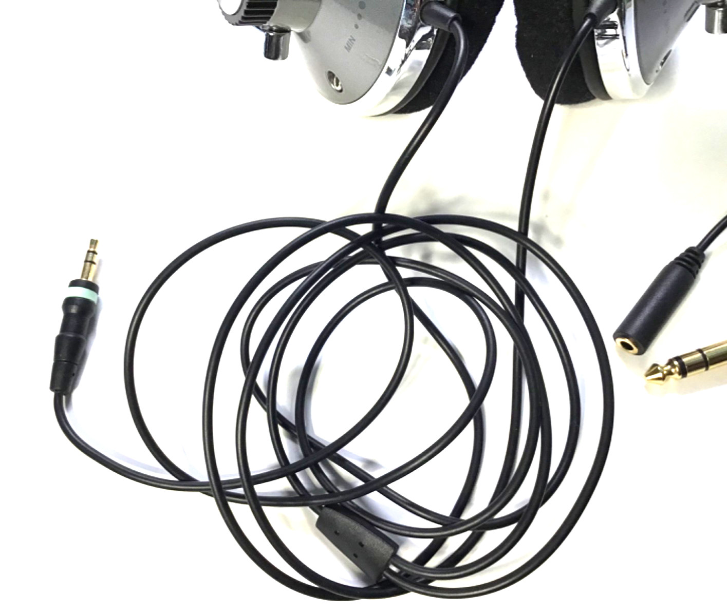 SOMIC #EFi-83 ANALOG AUDIO HEADPHONES 50mm DRIVERS – W/EXTENSION & JACK ADAPTER