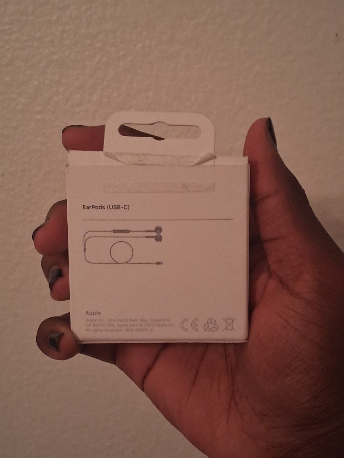 Apple EarPods USB-C Wired In Ear Headphones White 2020s MPN 602-06807-A