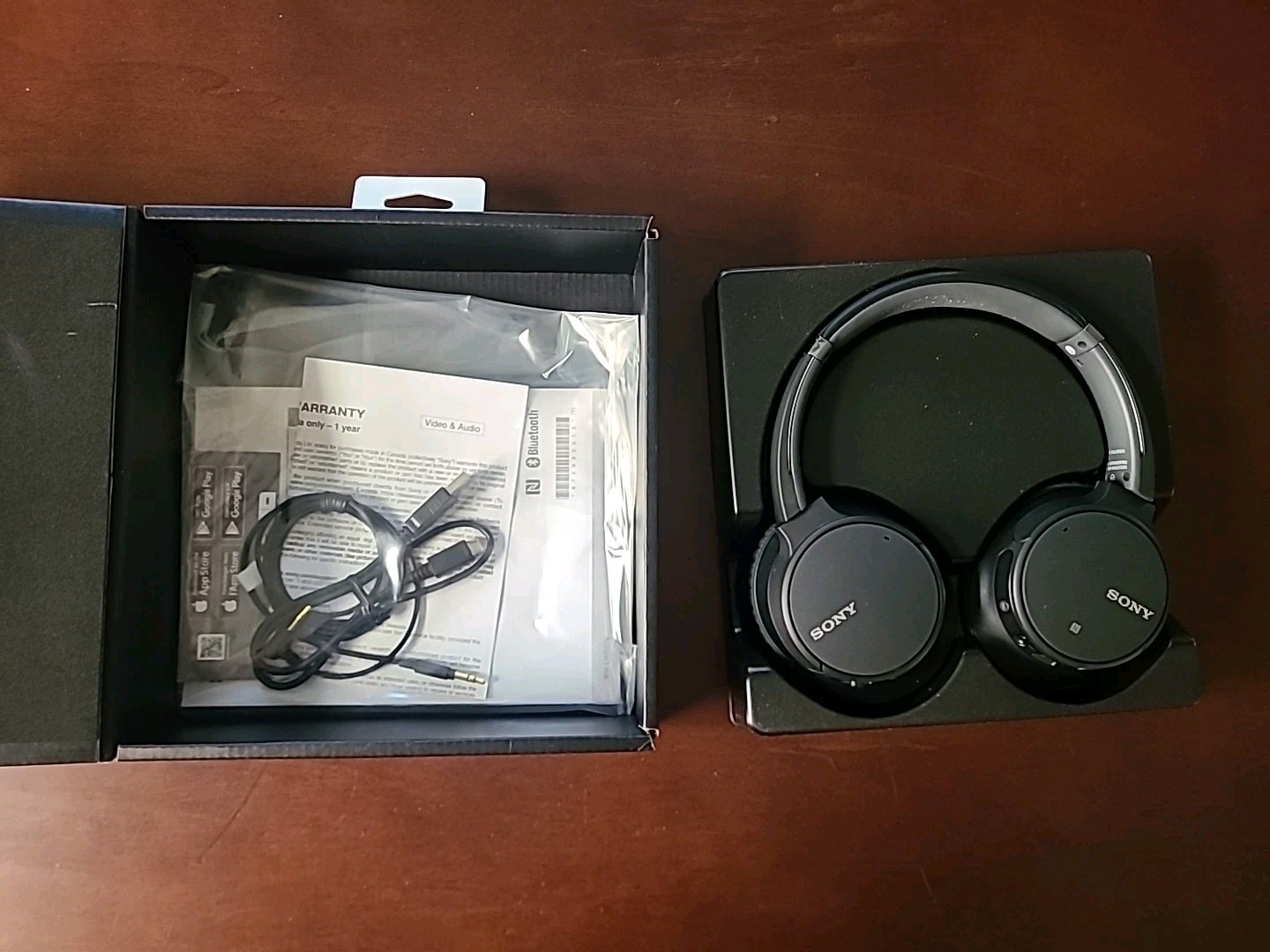 Sony WH-CH700N Noise Canceling Over-Ear Wireless Headphone BLACK