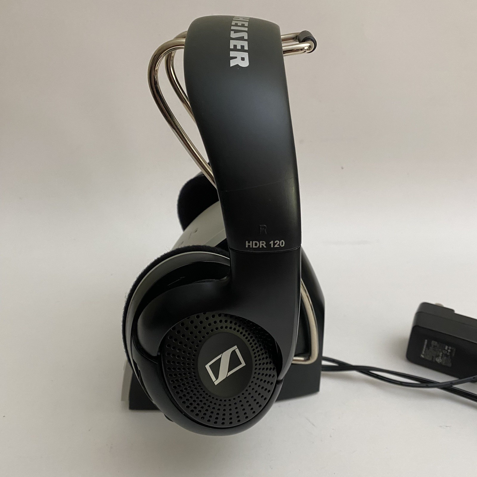 Sennheiser HDR120 Wireless TV Headphones TR120 Base w/ Cables – TESTED