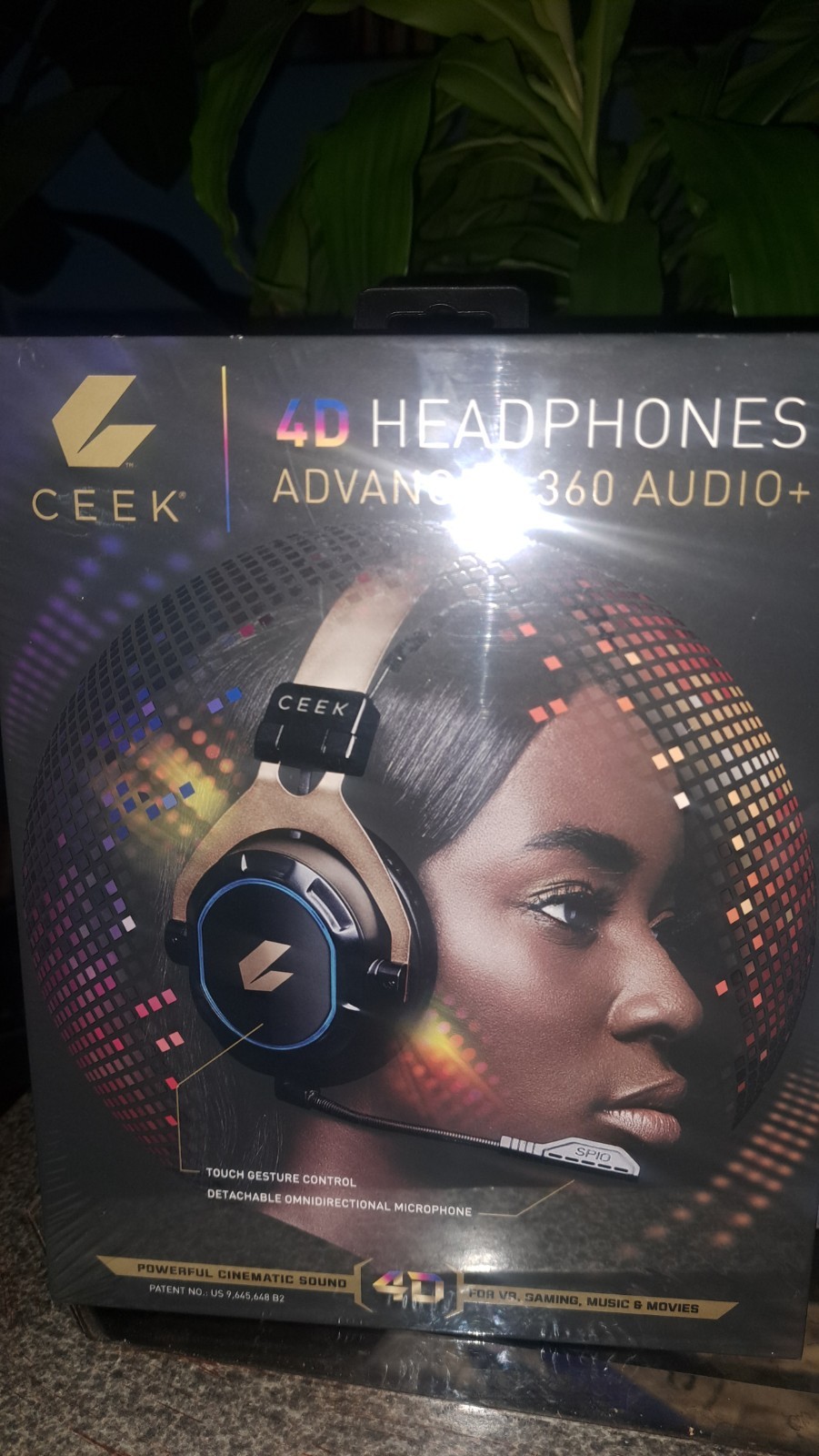 Cerk 4D HEADPHONES advanced 360 With Proteced Carrying Case