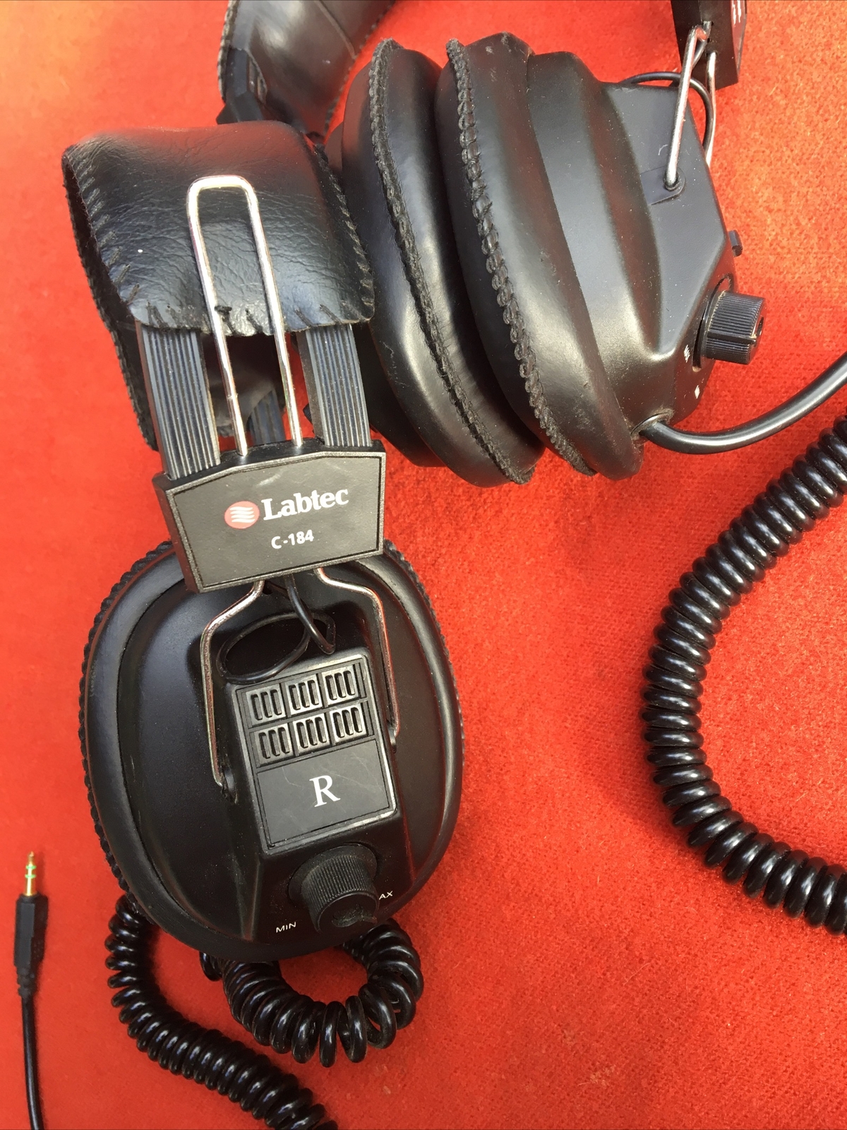 Labtec C-184 Stereo Headphones over the ear pair